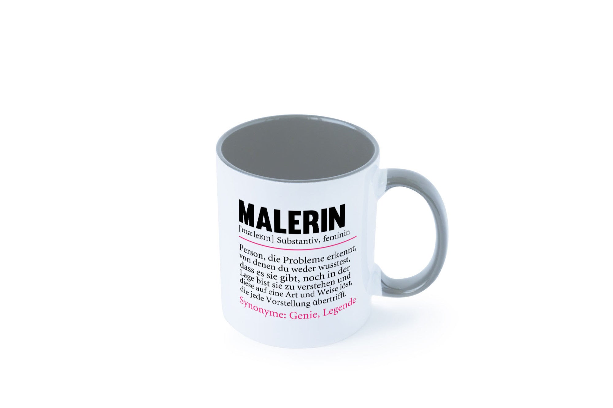 Malerin | Spruch Beruf lustig Malerinnen Humor Arbeit Kollegen Büro