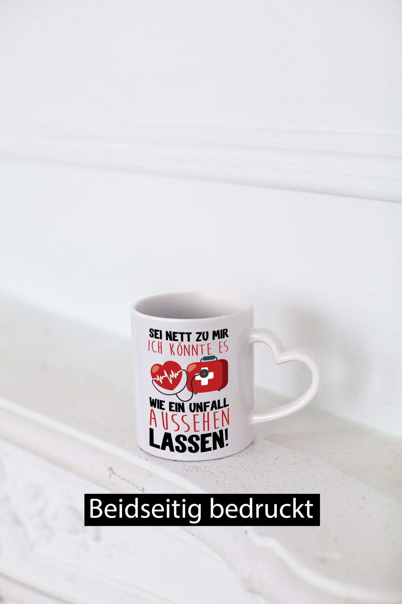 Sei nett zu mir Geschenk Humor Geschenkidee lustiger Spruch Tasse
