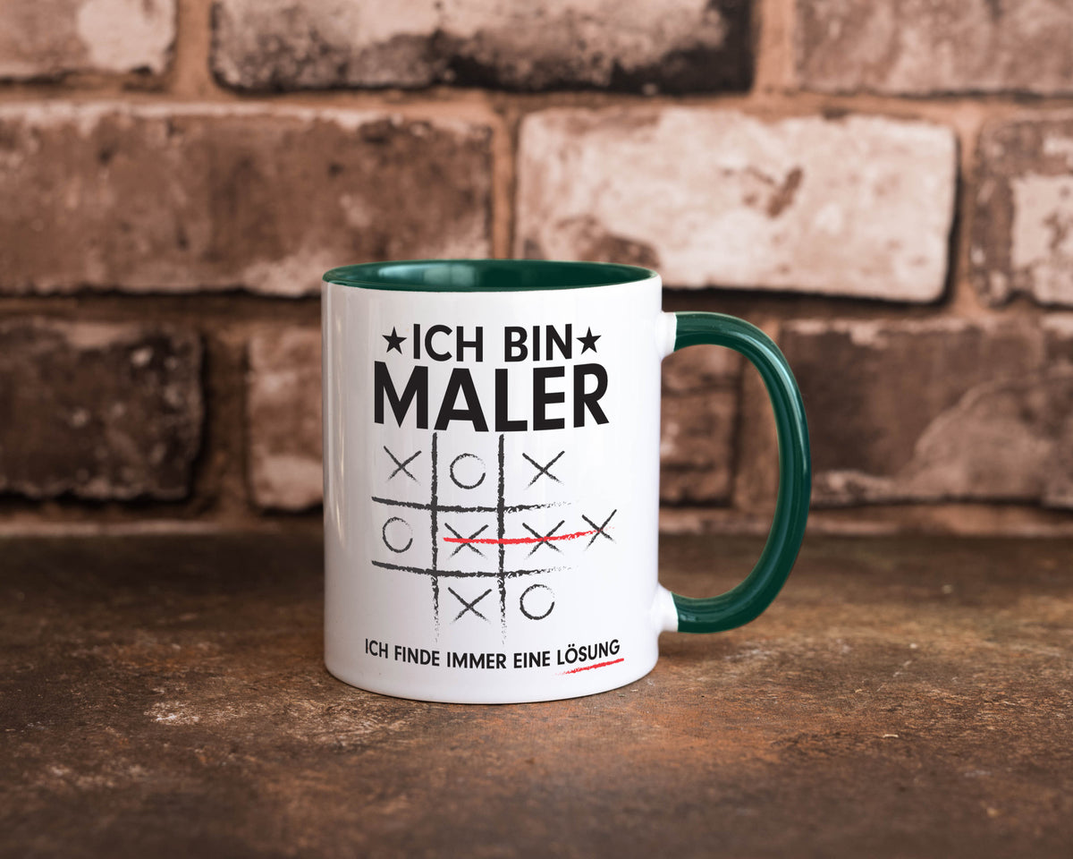 Löse Probleme: Maler | Malerei Geschenkidee Humor Tasse