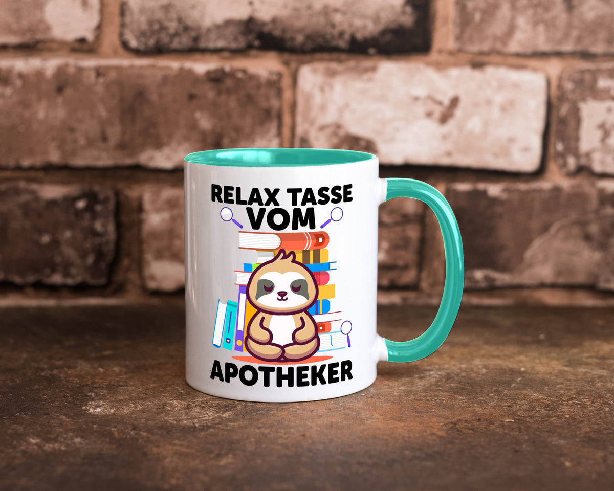 Relax Tasse: Apotheker | Apotheke Pharmazie lustiger Spruch Geschenk Humor