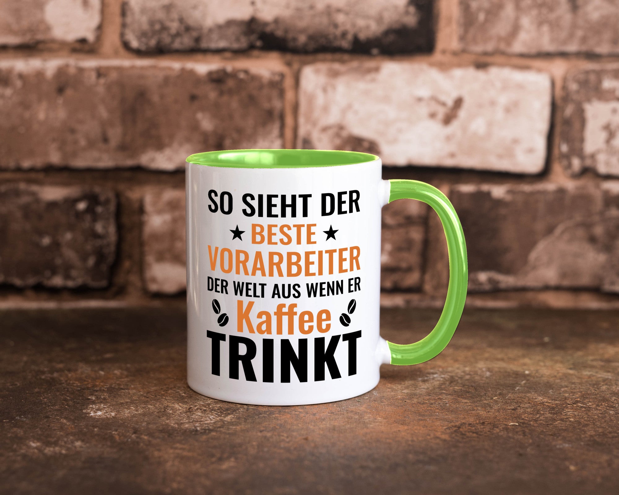 Kaffee trinkt: Vorarbeiter | Kollege Teamleiter Geschenk Arbeit Kollegen Büro
