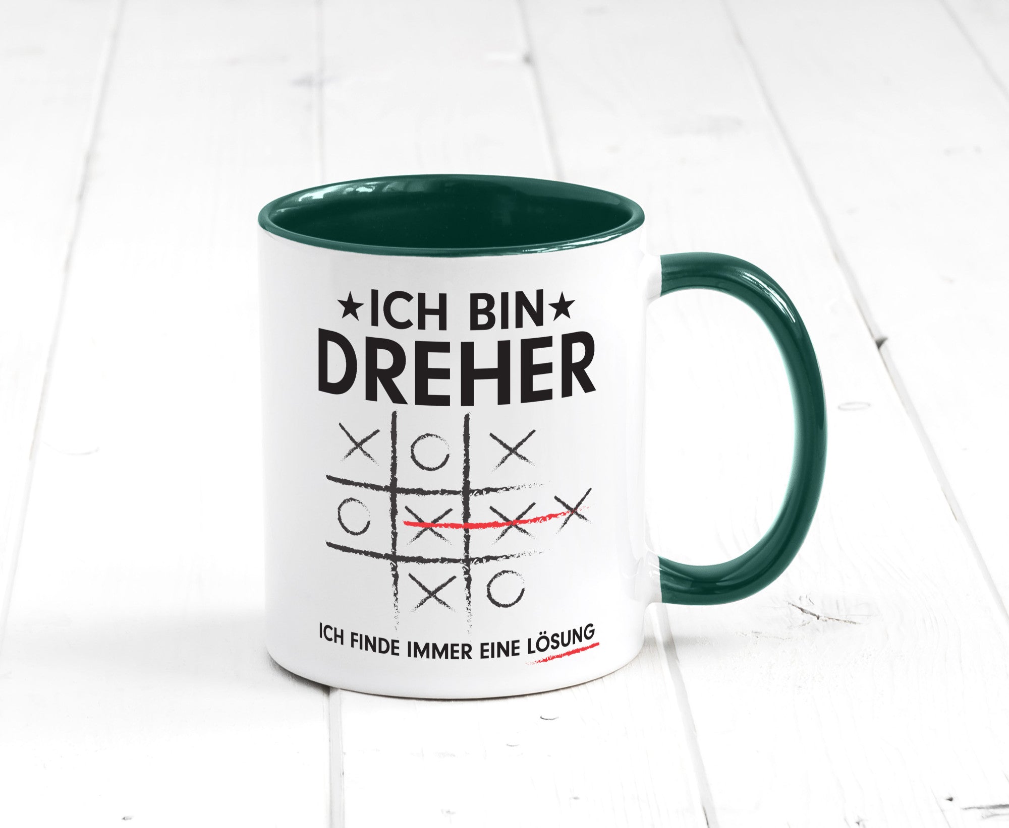 Lösung finden: Dreher | Fräser v2 Geschenk Humor Geschenkidee lustiger Spruch