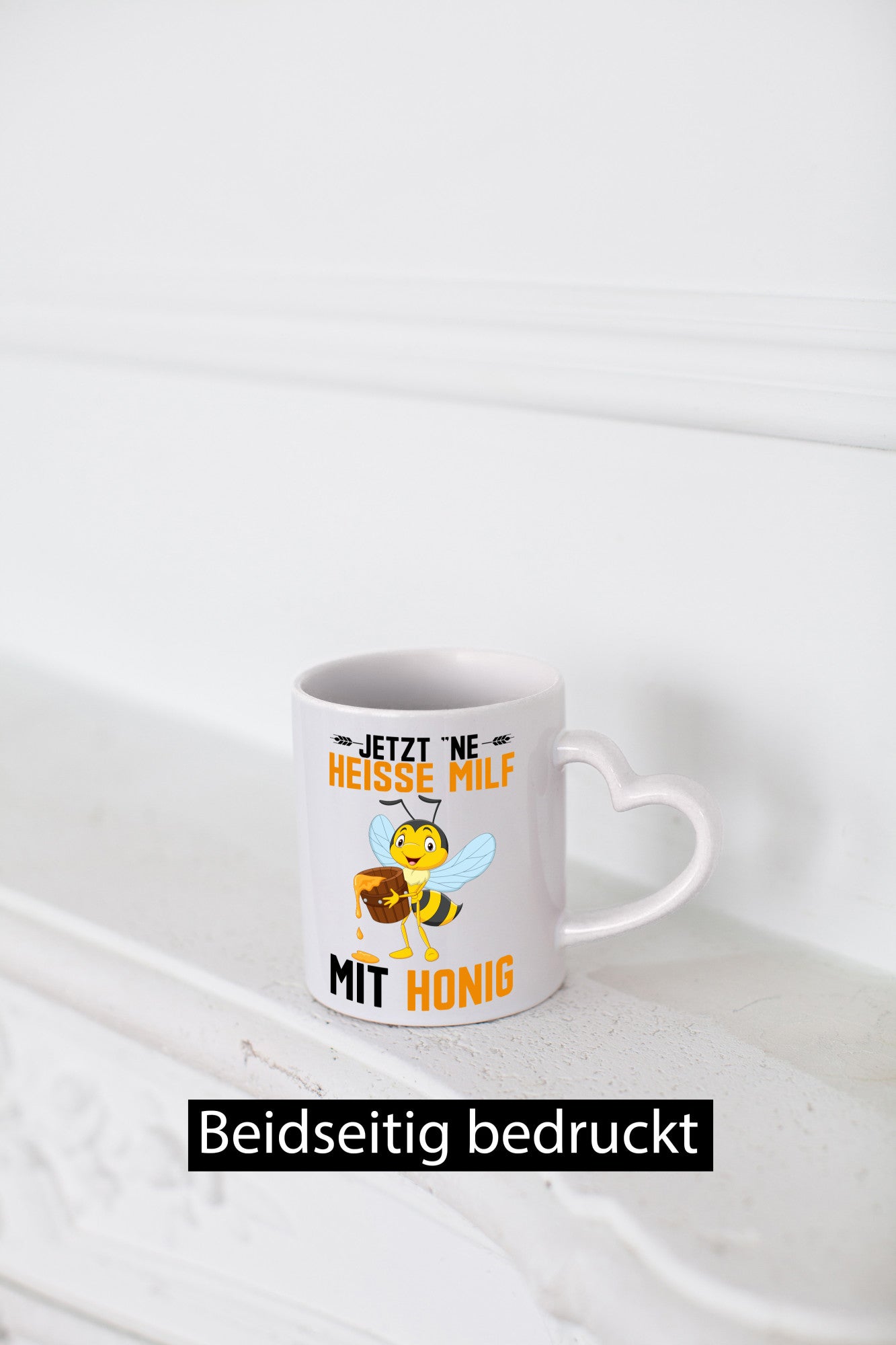 Jetzt ne heisse Milf mit Honig | Imker Geschenkidee Humor Tasse