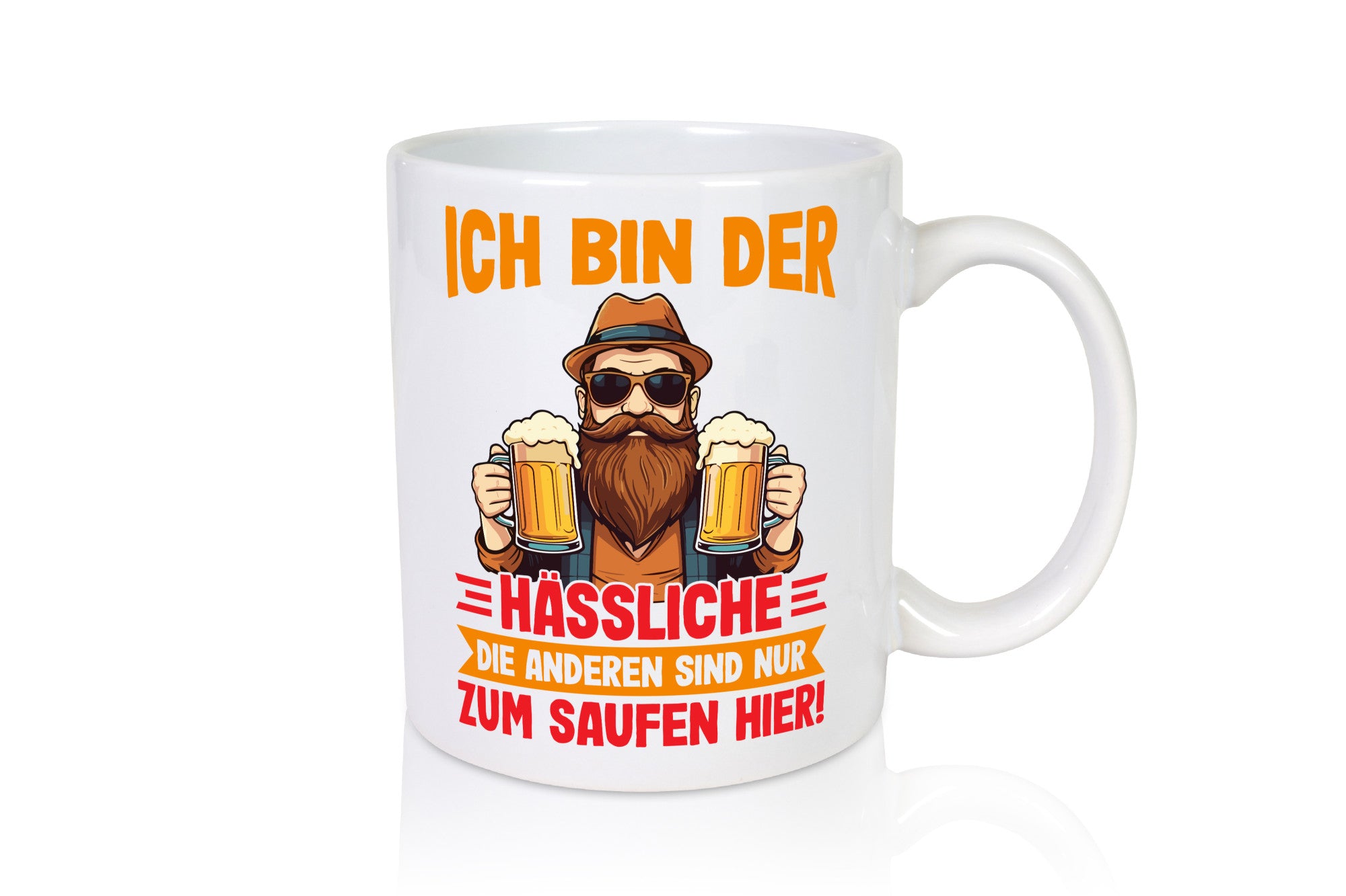 Ich bin der Hässliche | JGA Hochzeit Geschenkidee Humor Tasse