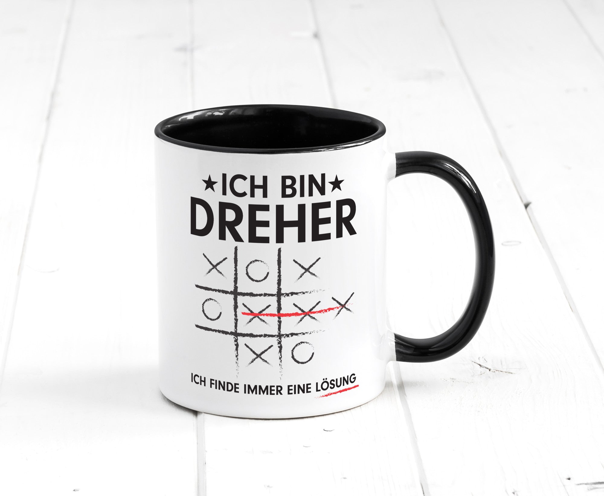 Lösung finden: Dreher | Fräser v2 Geschenk Humor Geschenkidee lustiger Spruch