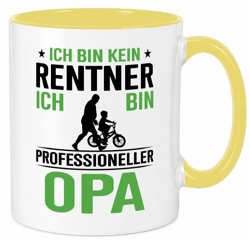 Ich bin kein renter Profesioneller Opa | Großvater Humor Familie Geschenkidee