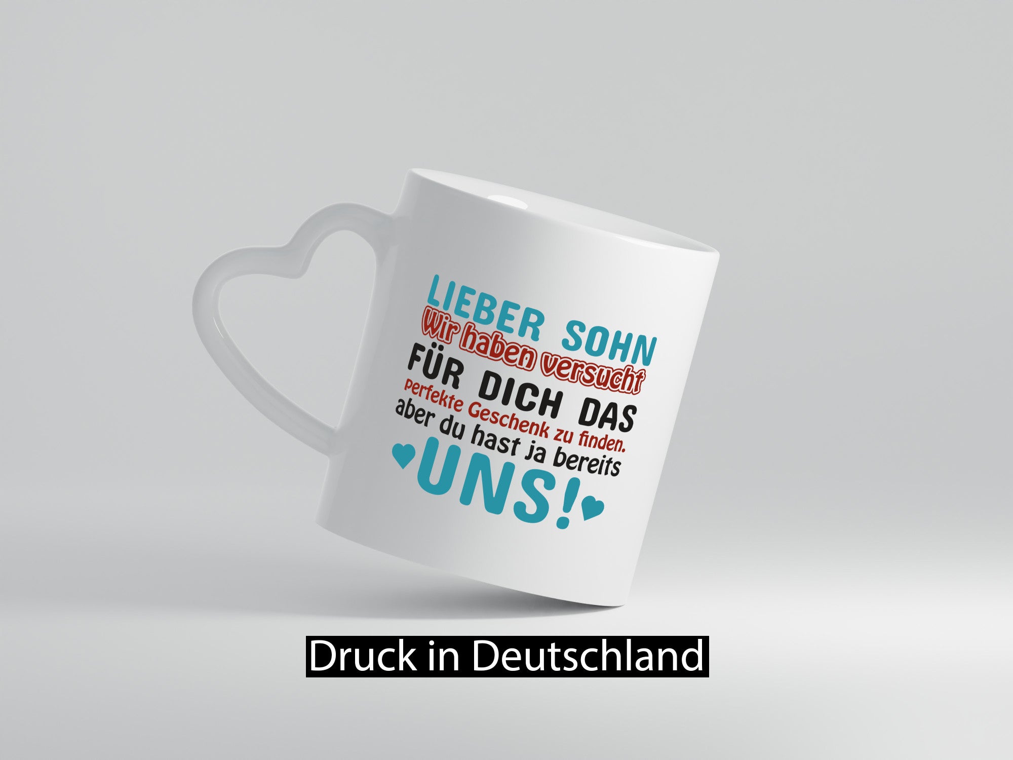Lieber Sohn | Eltern Tasse für Kinder Geschenk Familie Geschenkidee lustiger