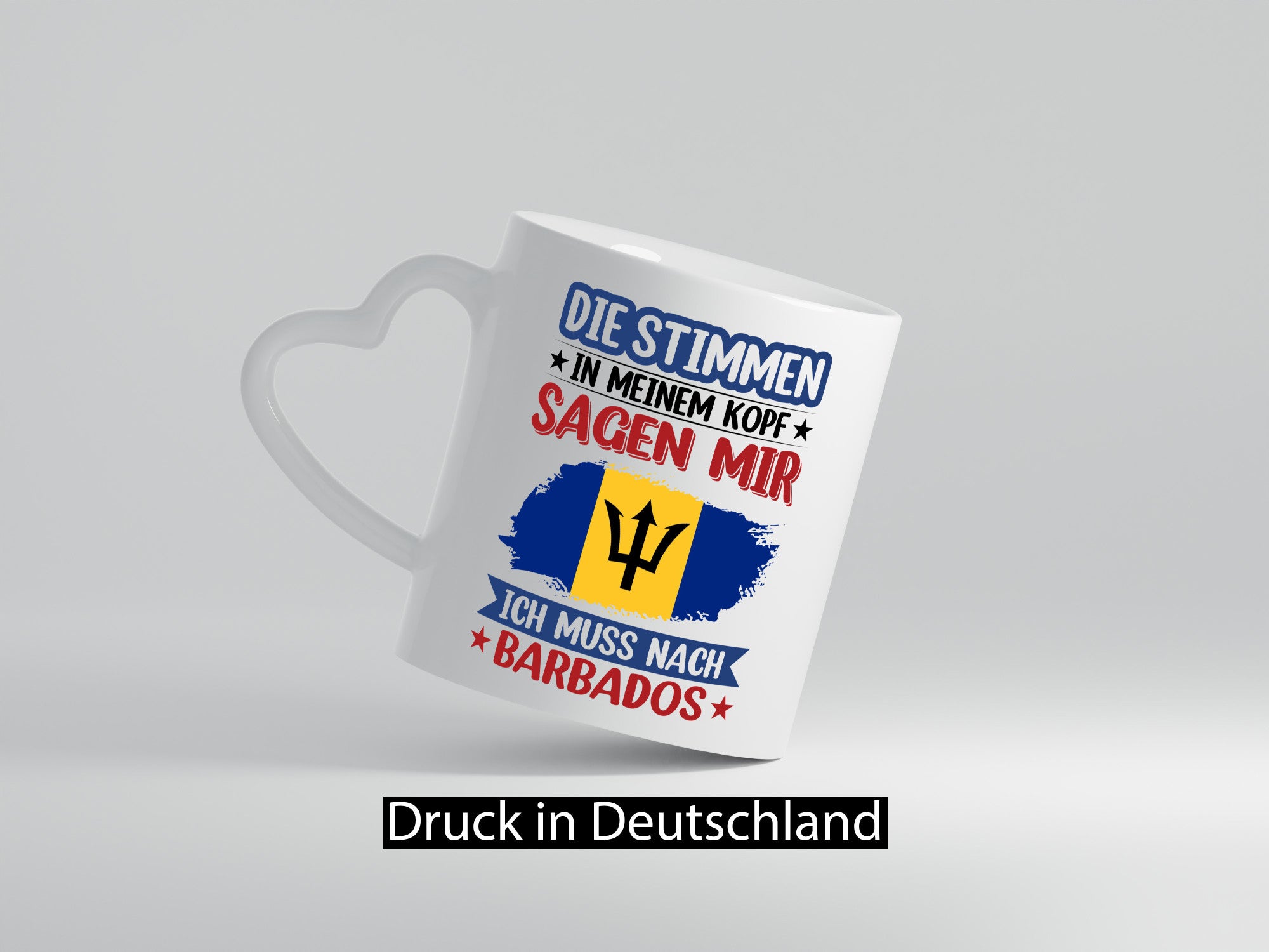 Barbados | Urlaub Stimmen in meinem Kopf Traumland lustiger Spruch Geschenk