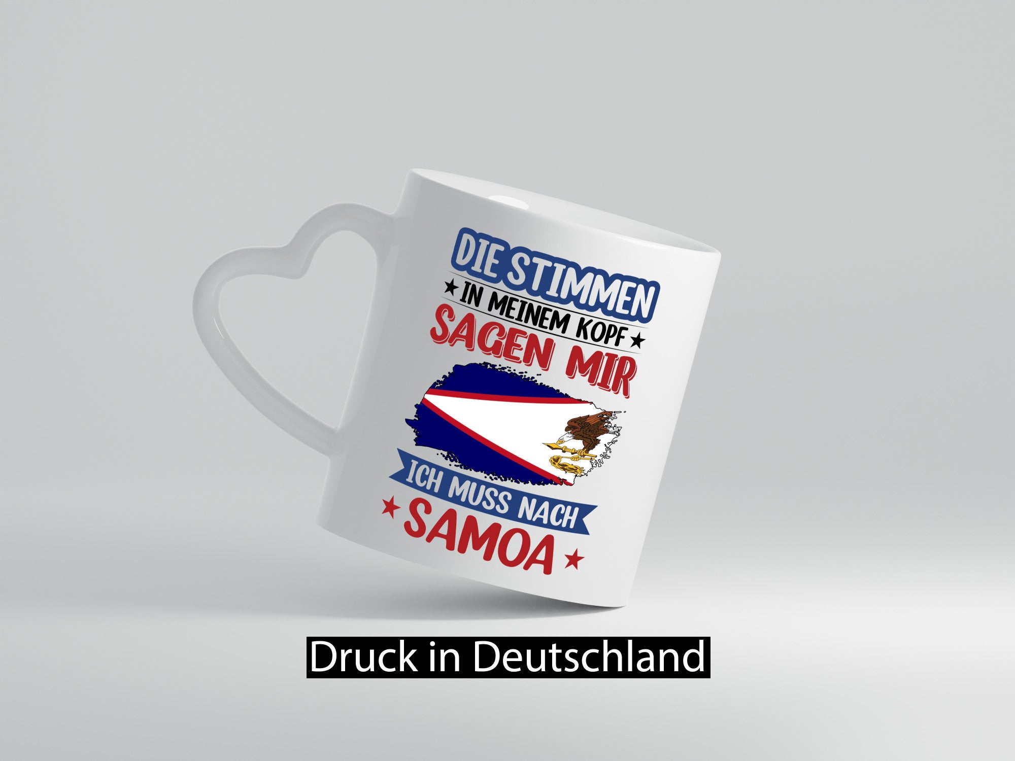 Samoa | Urlaub Stimmen in meinem Kopf Traumland lustiger Spruch Geschenk Humor