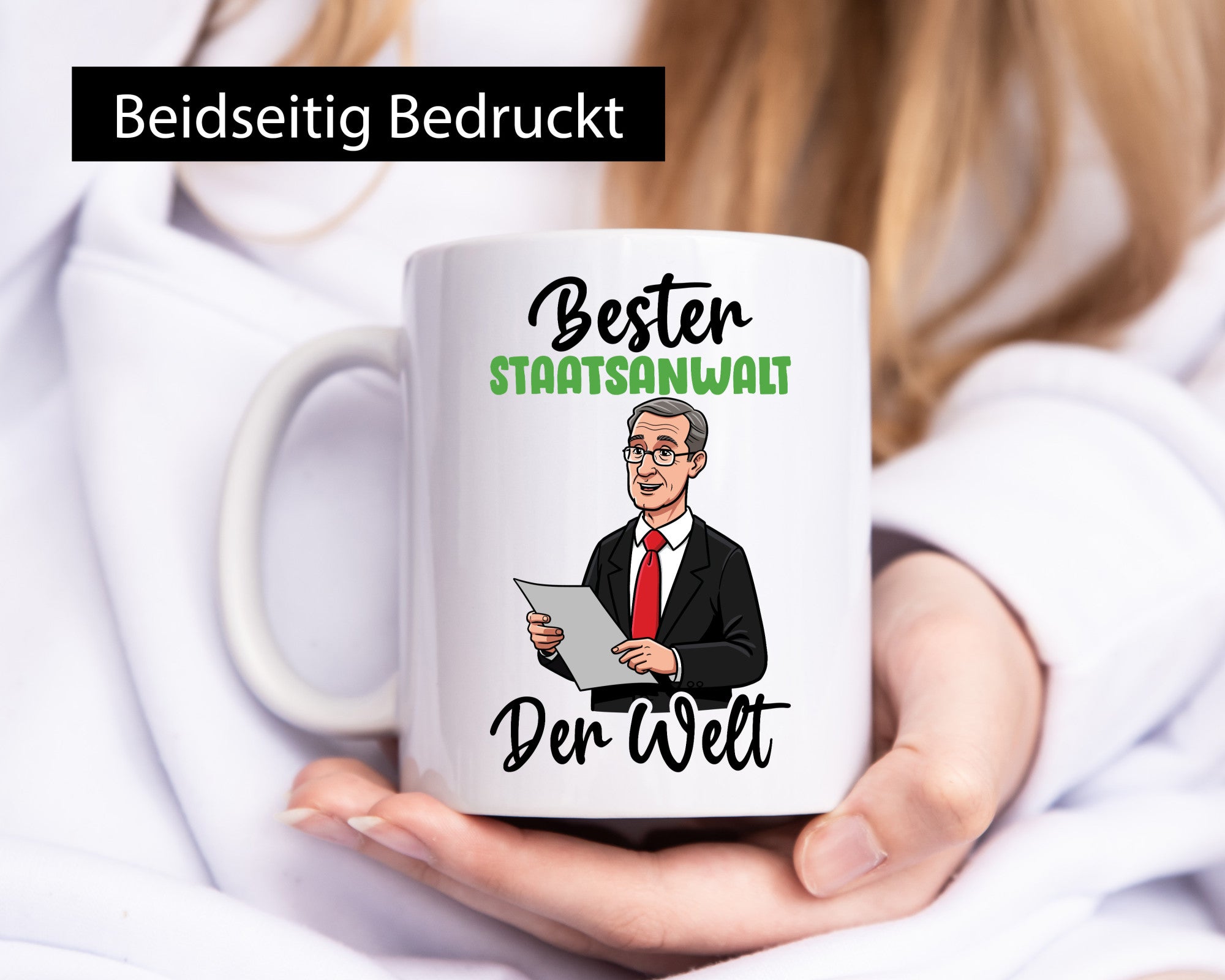 Bester Staatsanwalt | Anwalt Jurist v2 Geschenkidee Humor Tasse