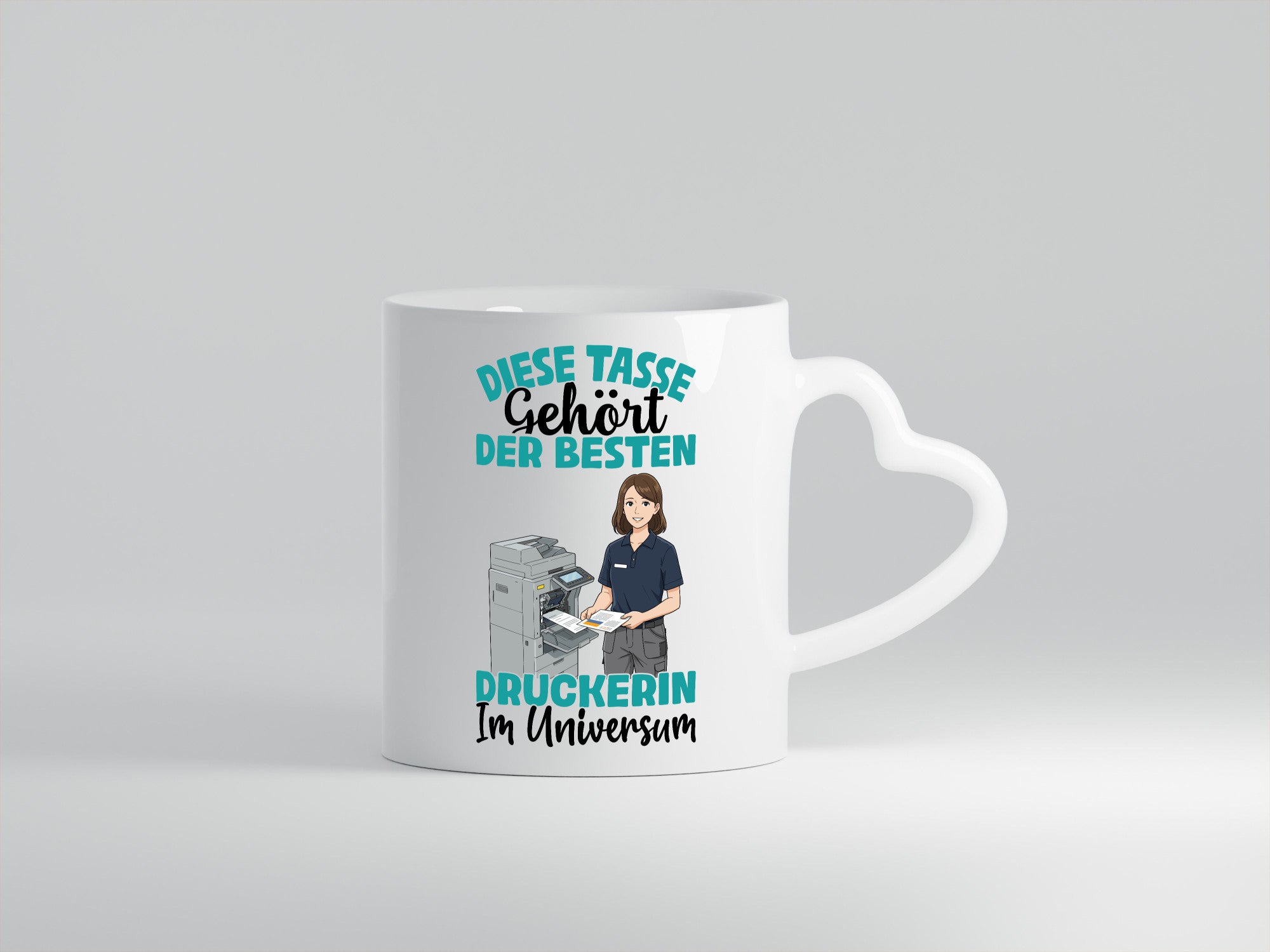 Im Universum: Druckerin | Druckerei Print Medien Geschenk Humor Geschenkidee