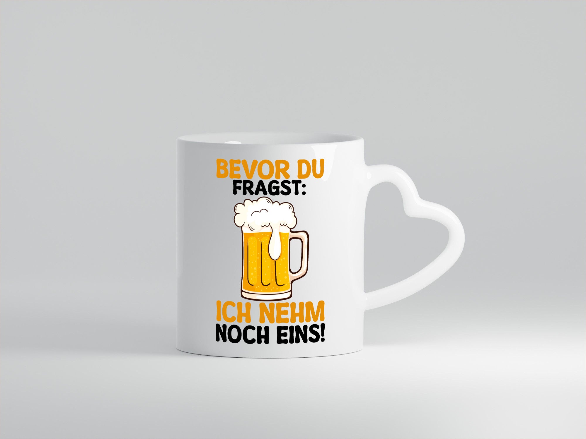 Bevor du fragst: ich nehm noch eins | Bier Biertrinker Geschenk Humor