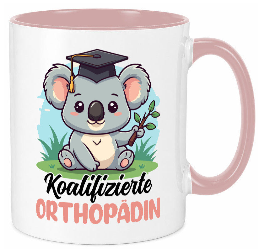 Koalifizierte Orthopädin |Orthopädie lustig Humor Geschenkidee Geschenk Tasse