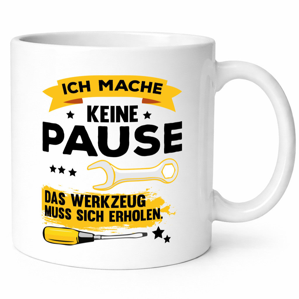 Werkzeug | Vatertag Handwerker Spruch lustig Humor Familie Geschenkidee Tasse
