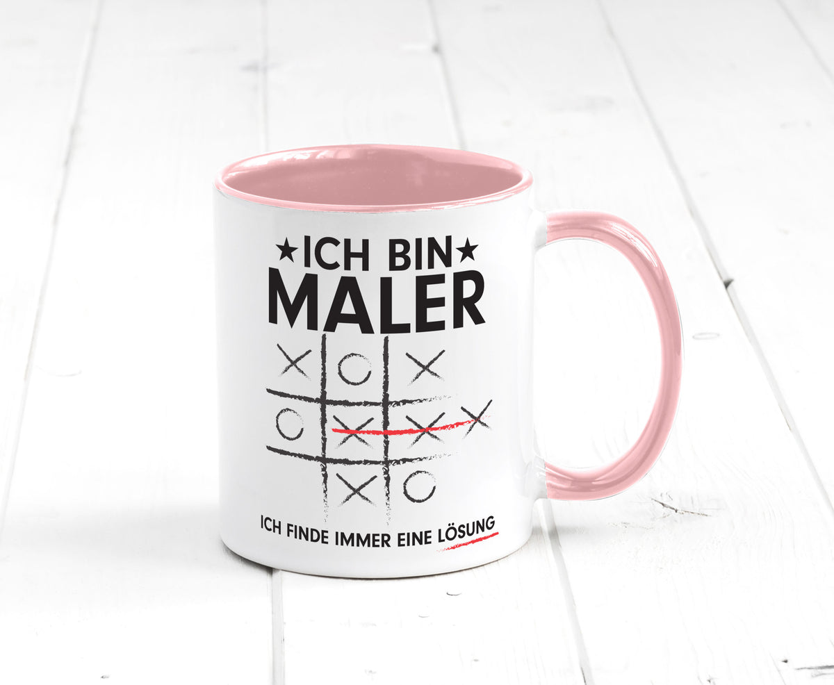 Löse Probleme: Maler | Malerei Geschenkidee Humor Tasse