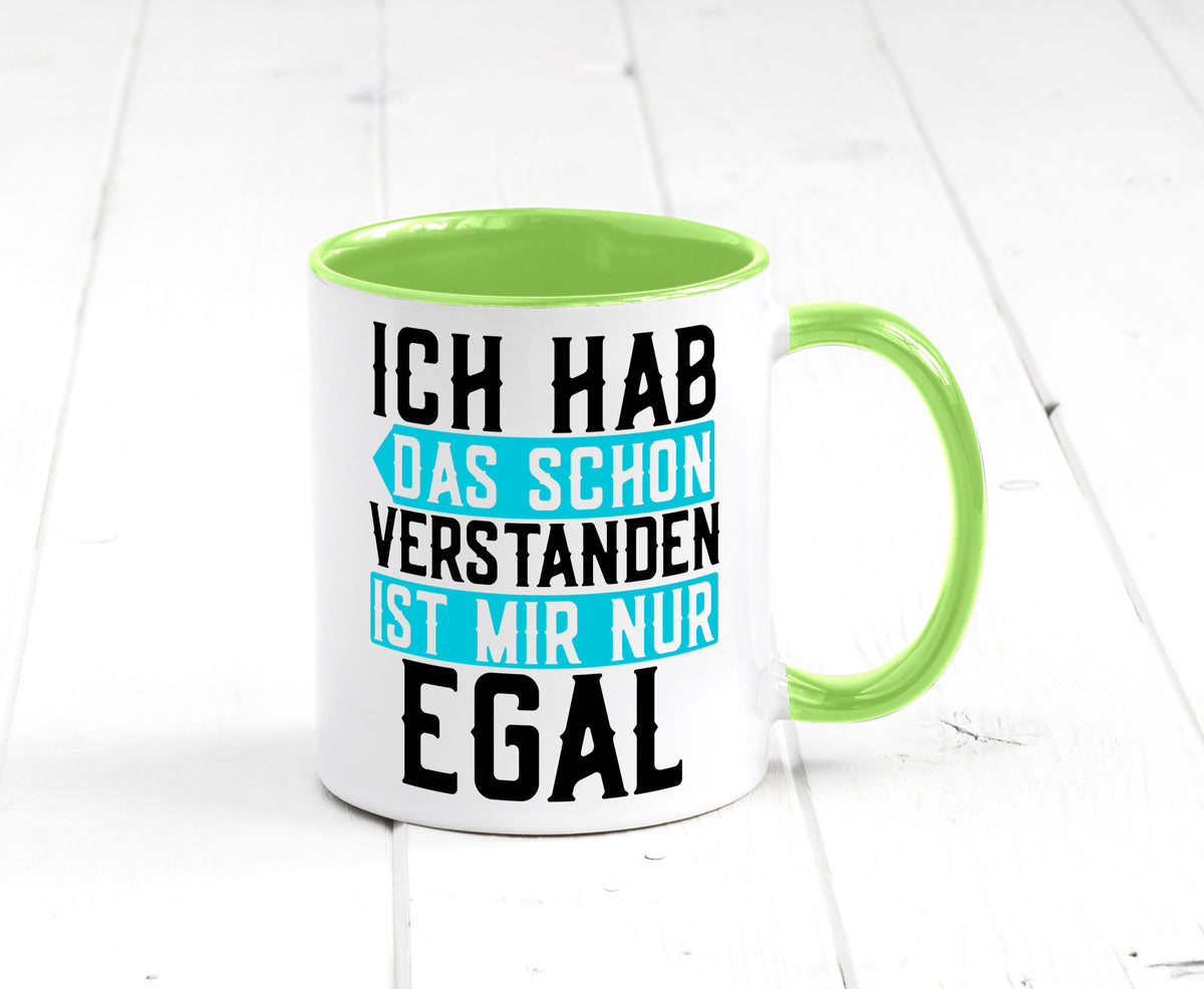 Ist mir egal | Protest Teenager Humor Spruch Büro lustig Arbeit Kollegen Tasse
