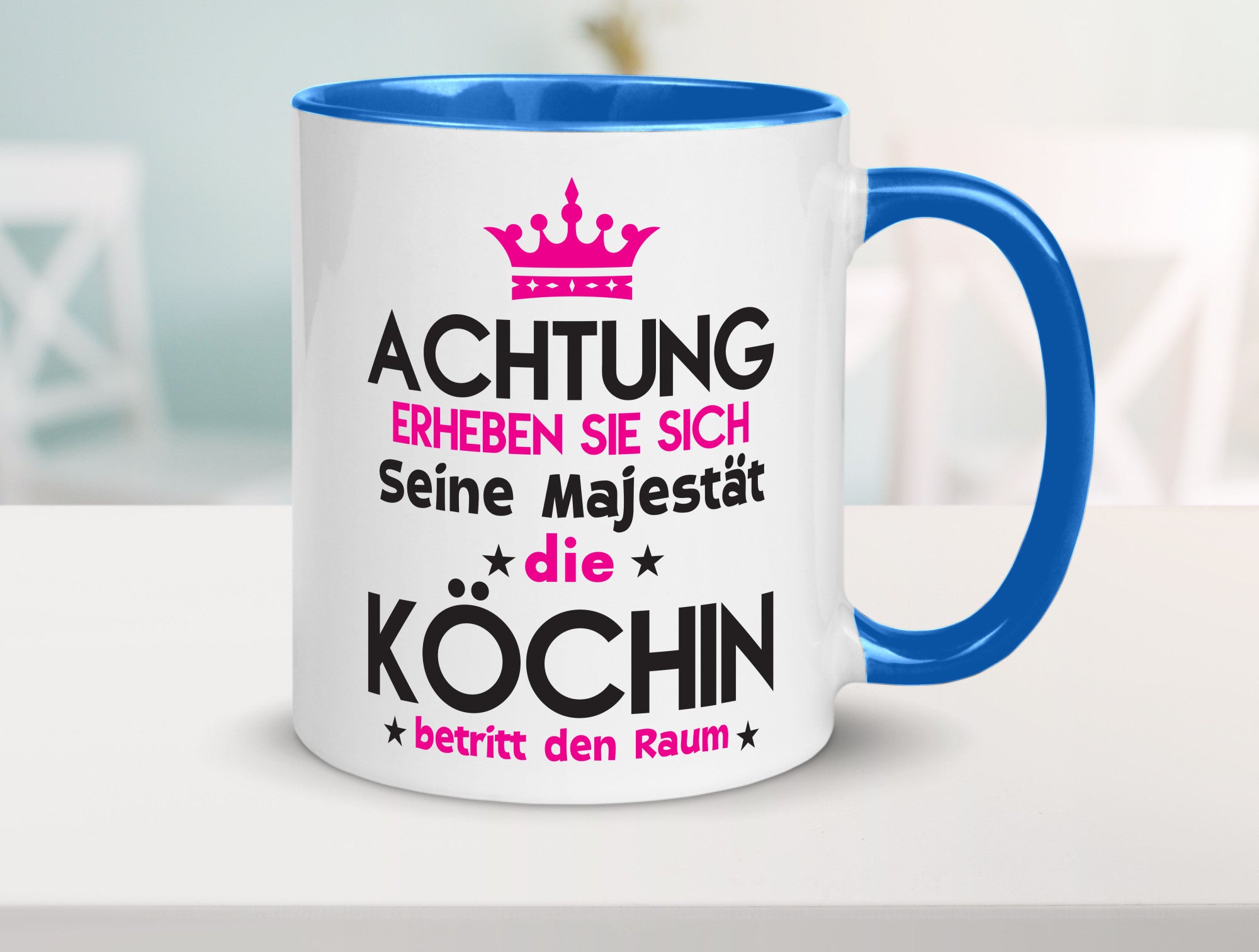 Seine Majestät Köchin | Chefköchin Chefkoch Humor Arbeit Kollegen Büro