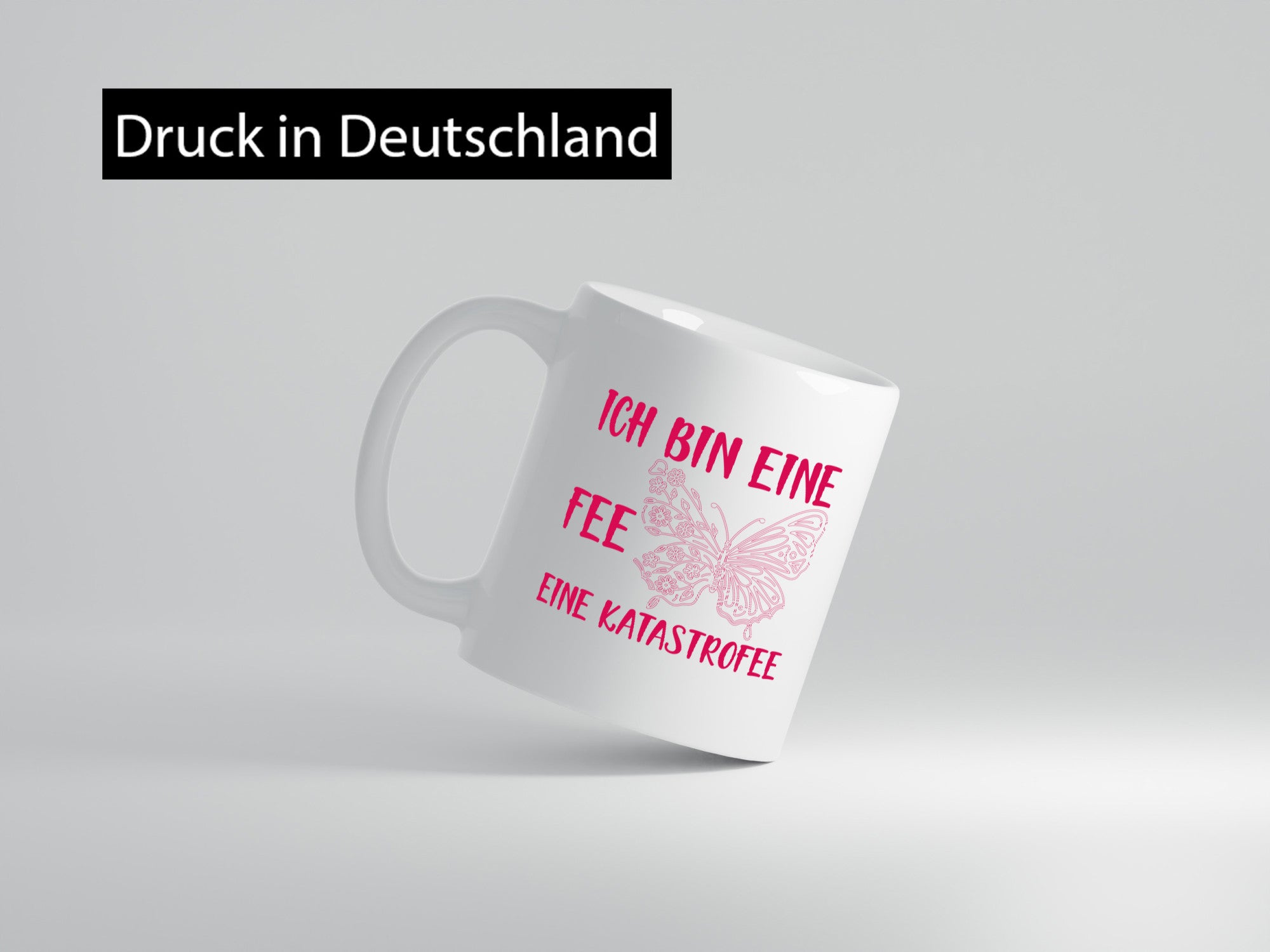 Ich bin eine Fee | Mädchen Tasse lustiges Statement Geschenk Humor Geschenkidee