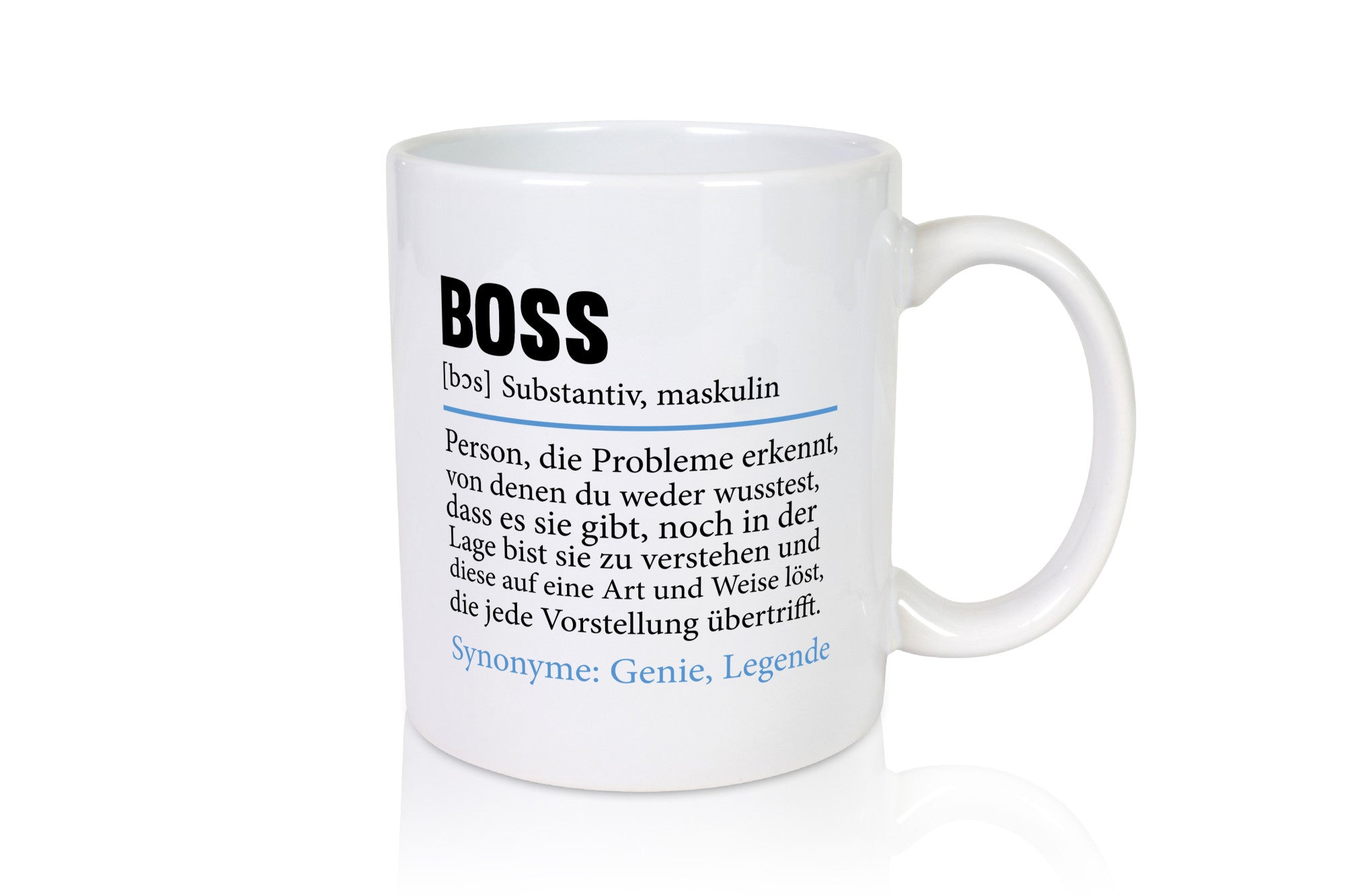 Boss | Chef Führungskraft Vorgesetzter Geschenk Arbeit Kollegen Büro lustiger