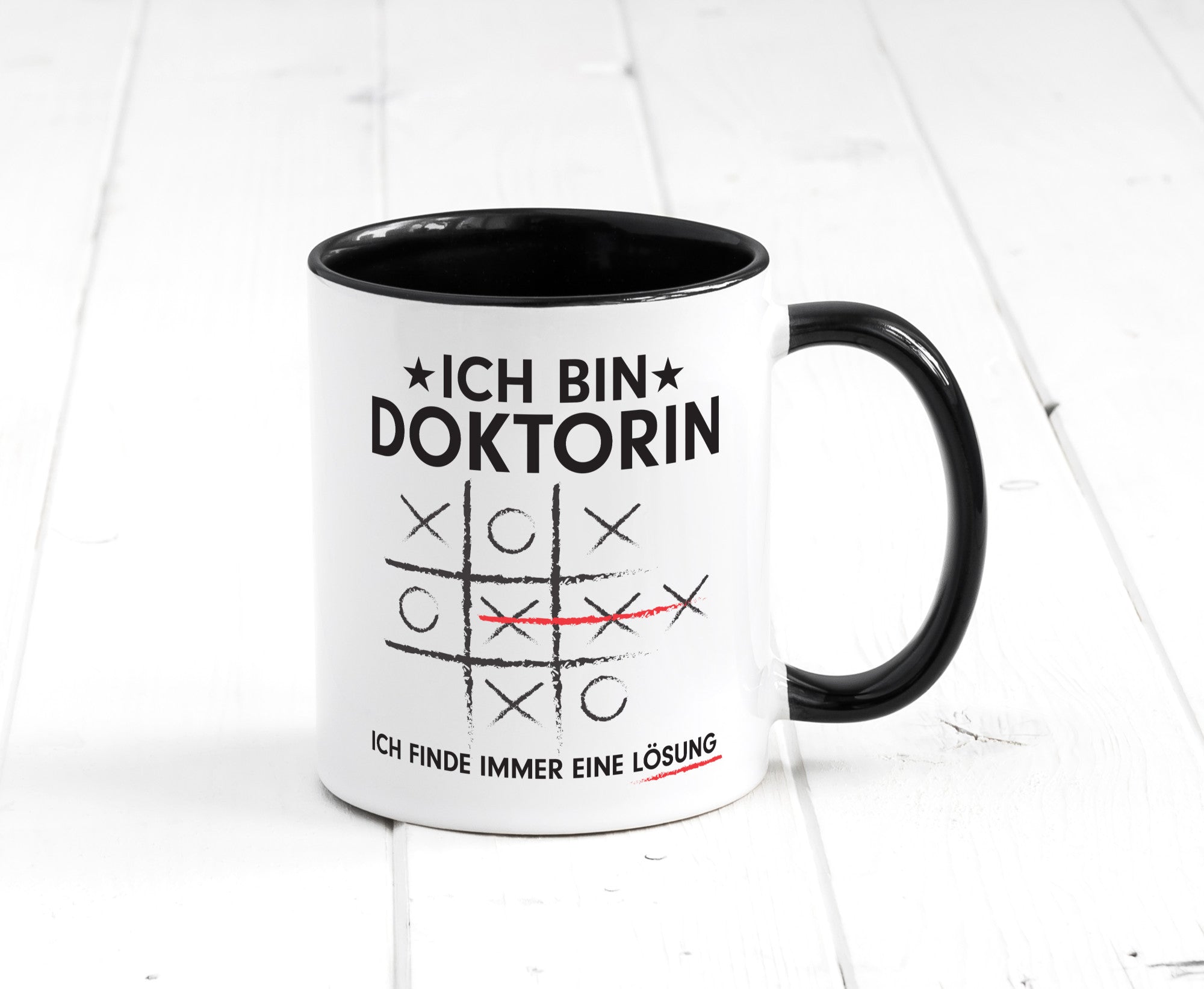 Lösung finden: Doktorin | Doktorand Doktortitel v2 lustig Humor Geschenkidee