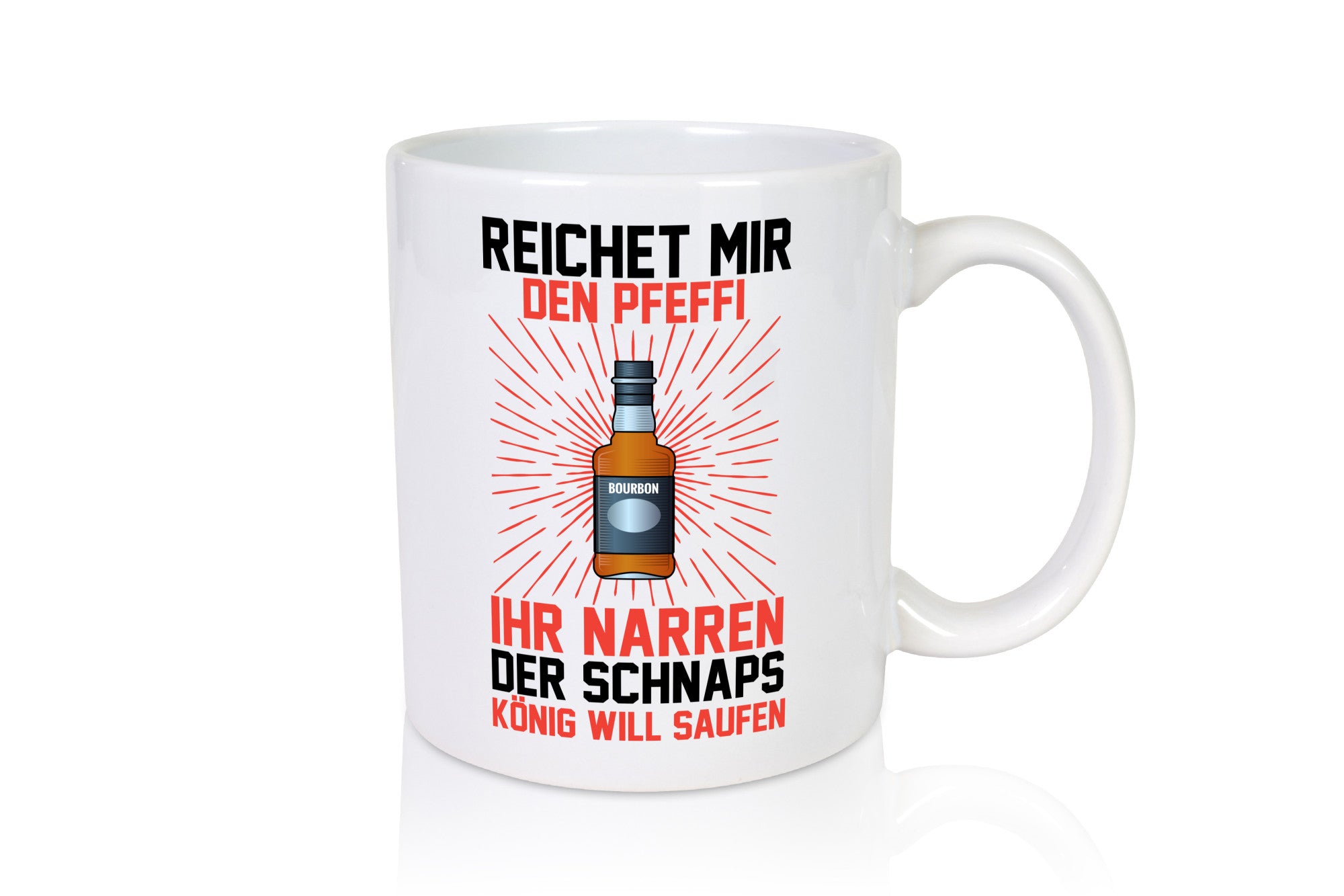 Der schnaps könig will saufen | Pfeffi Party lustiger Spruch Geschenk Humor