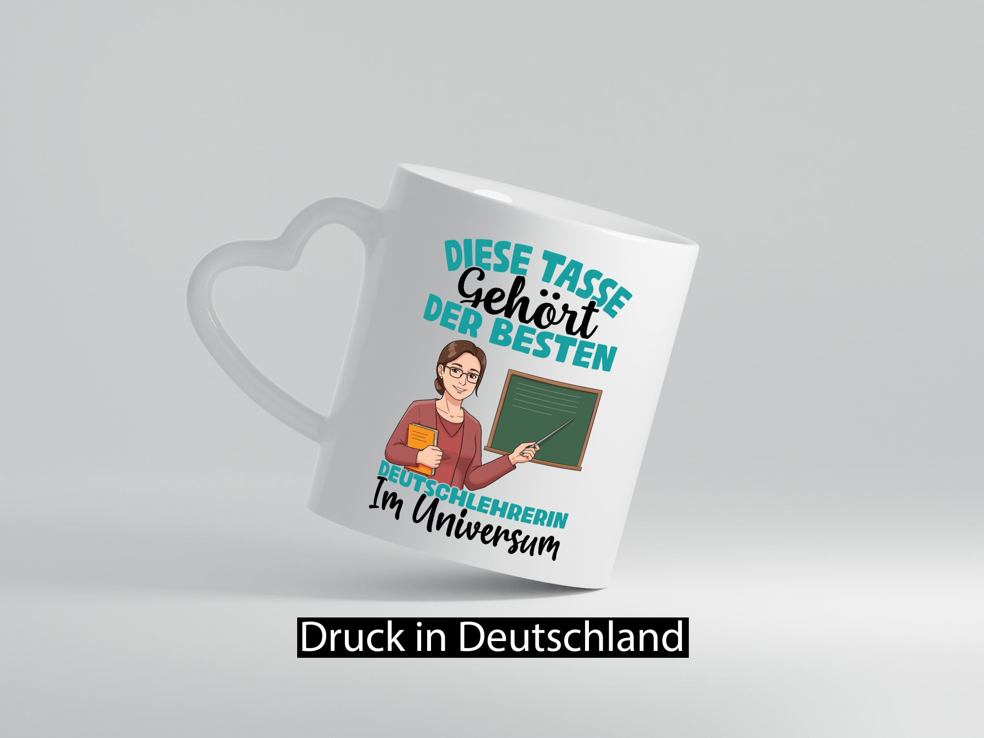 Im Universum: Deutschlehrerin | Lehrer Humor Geschenkidee Tasse