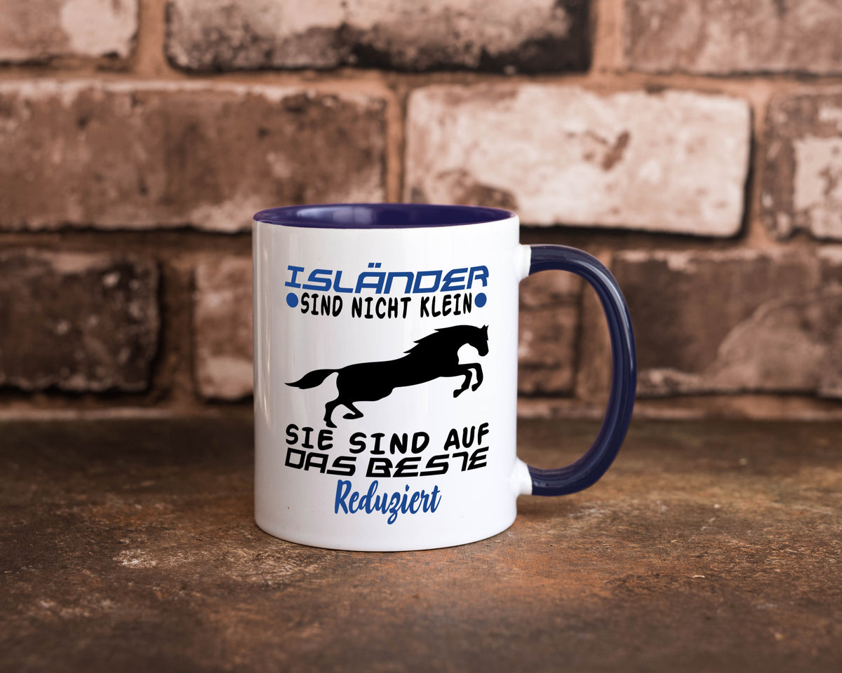 Isländer sind nicht klein | Auf das beste reduziert Geschenk Humor Geschenkidee Tasse
