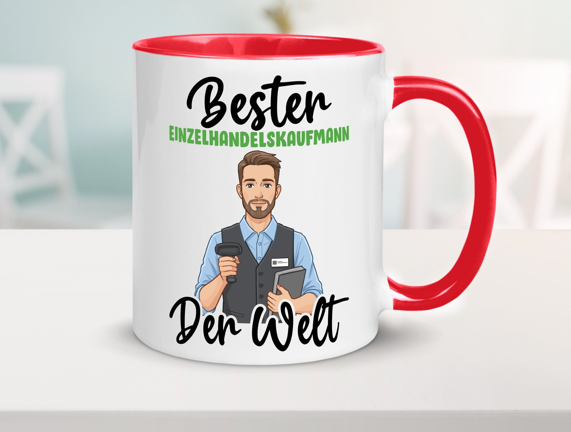 Bester Einzelhandelskaufmann | Einzelhandel v2 lustig Humor Geschenkidee