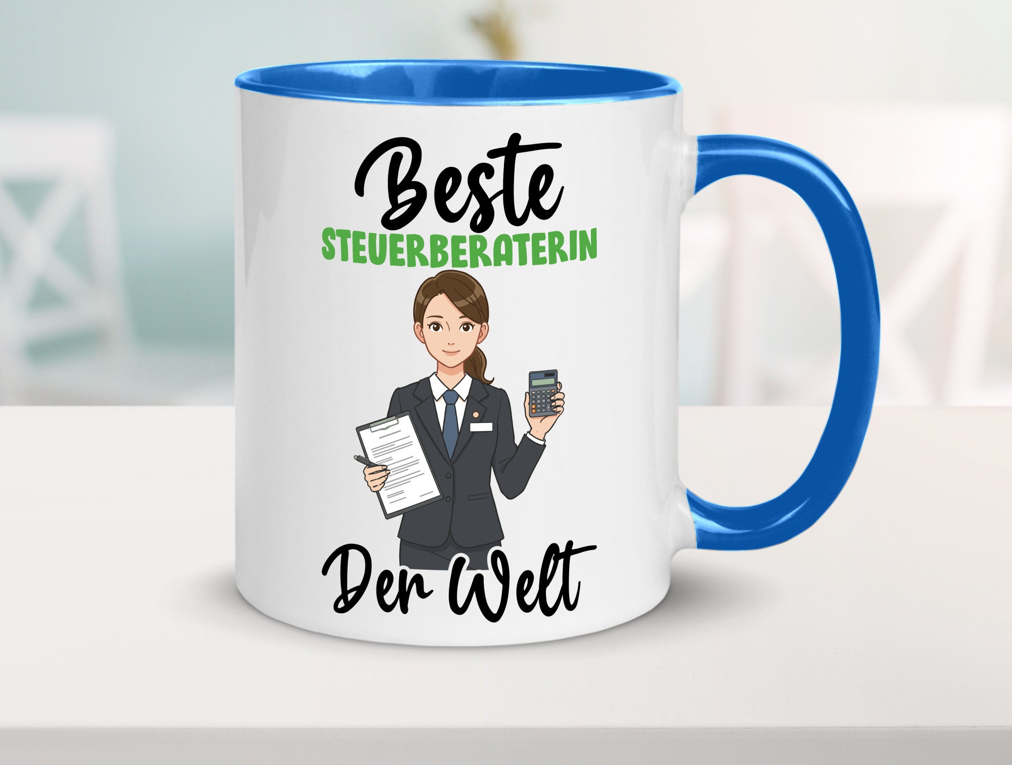 Beste Steuerberaterin | Steuer Beratung v2 Geschenkidee Humor Tasse