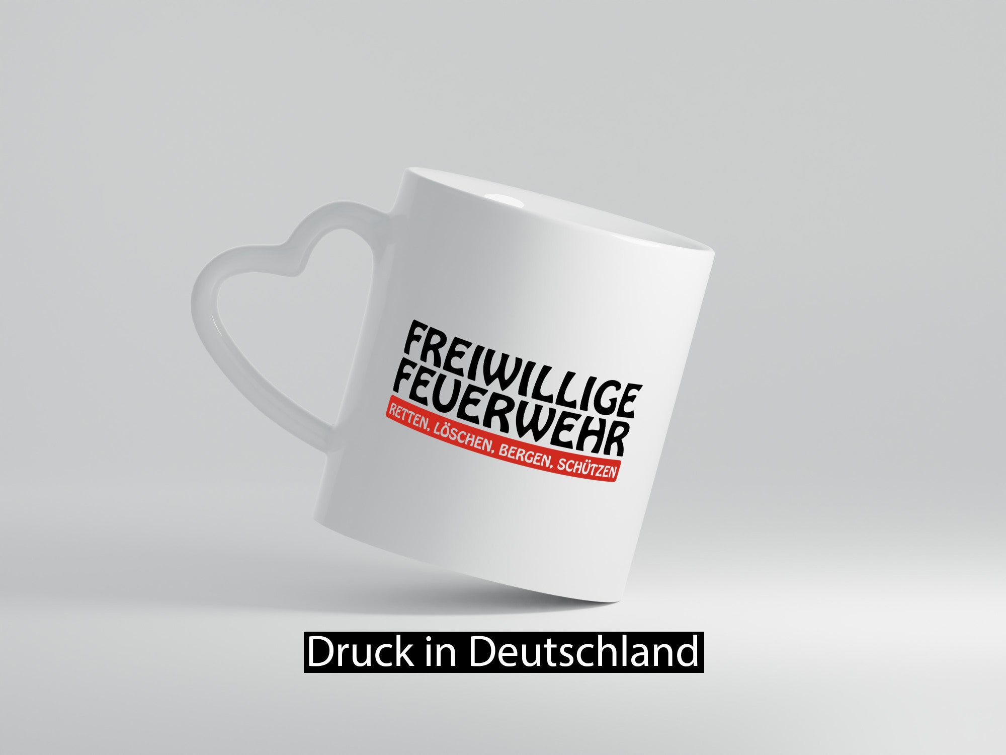Freiwillige Feuerwehr | Retten Löschen Bergen Schützen Geschenkidee Humor Tasse