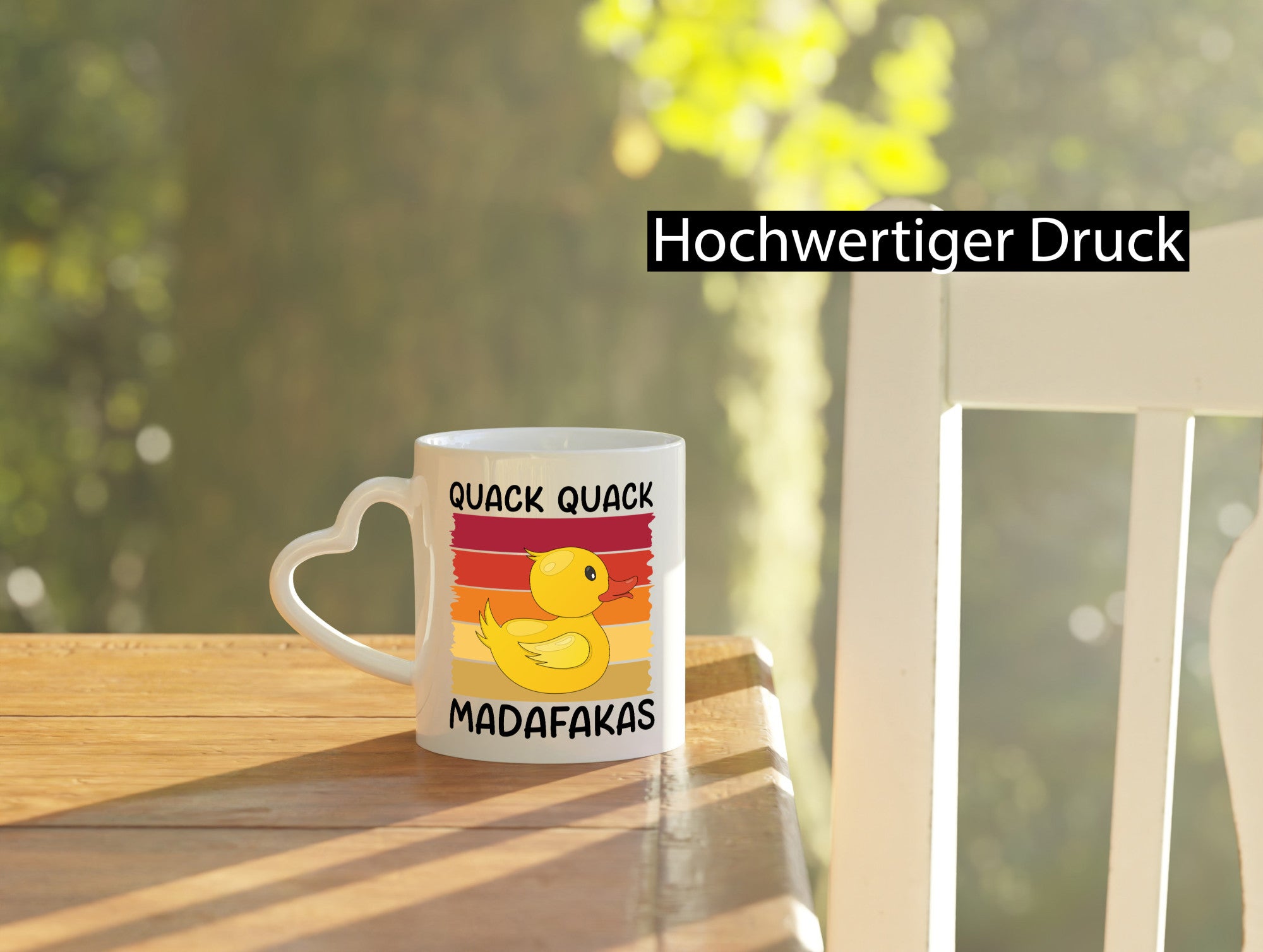 Quack Madafakas | Gummiente Ente Entchen v2 Humor Geschenkidee Tasse
