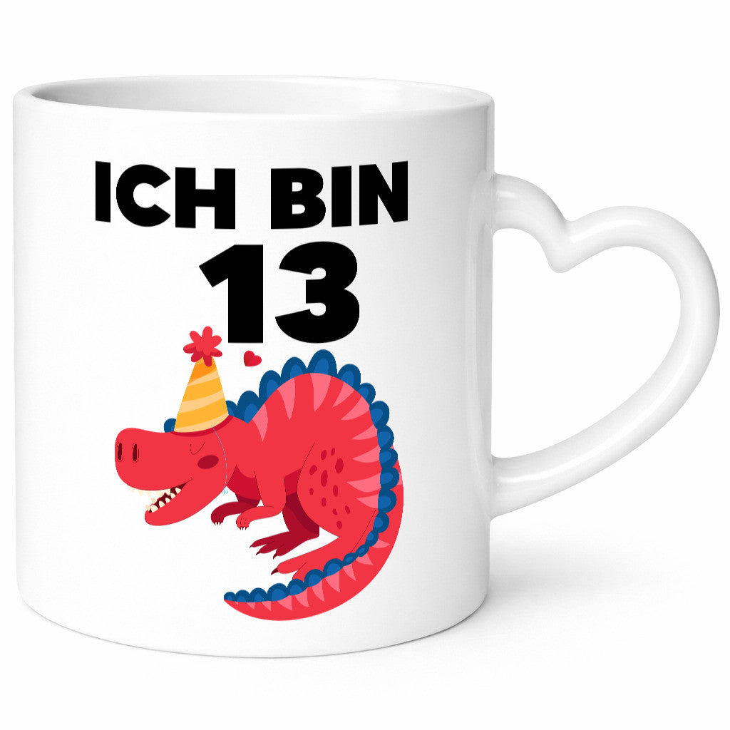 13. Geburtstag | Dino Dinosaurier 13 Jahre Humor Geschenkidee Tasse