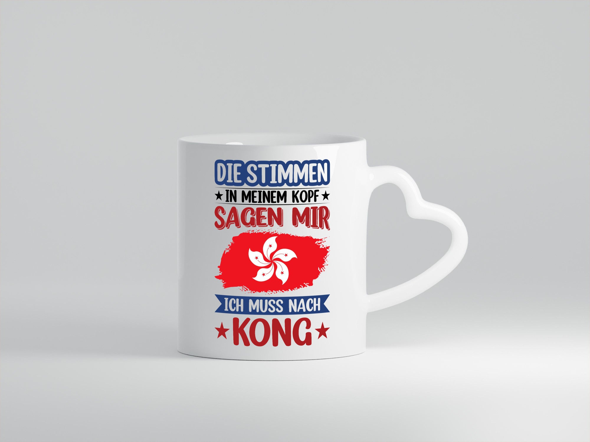Kong | Urlaub Stimmen in meinem Kopf Traumland lustig Humor Geschenkidee