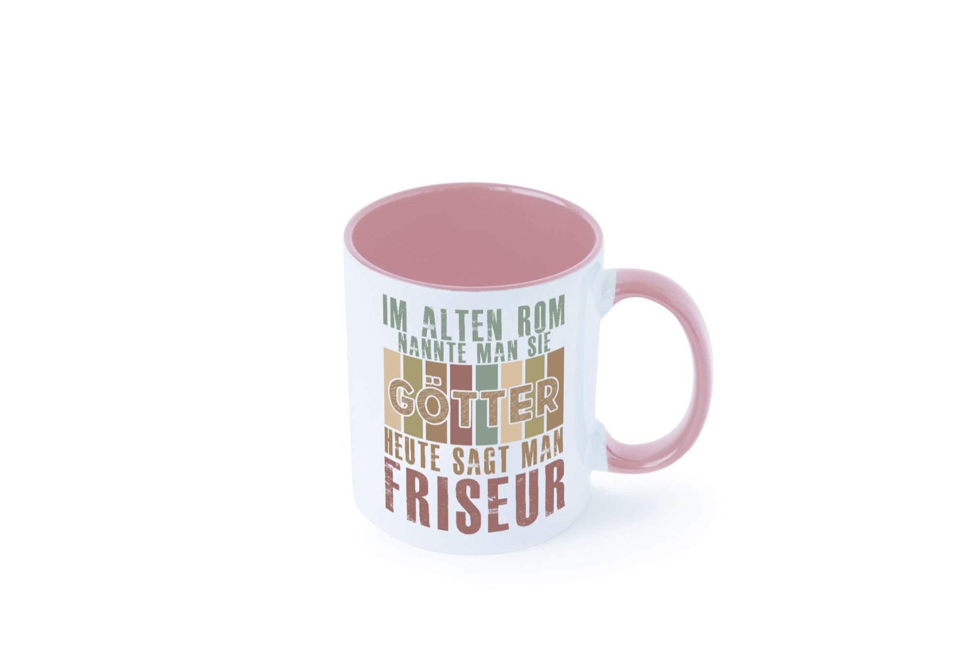 Heute sagt man: Friseur | Frisör Geschenkidee Humor Tasse