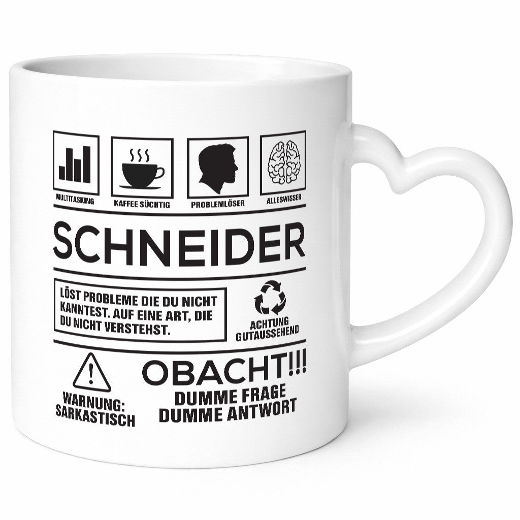 Achtung Probleme Schneider | Beruf Schneiderei Geschenkidee Arbeit Kollegen