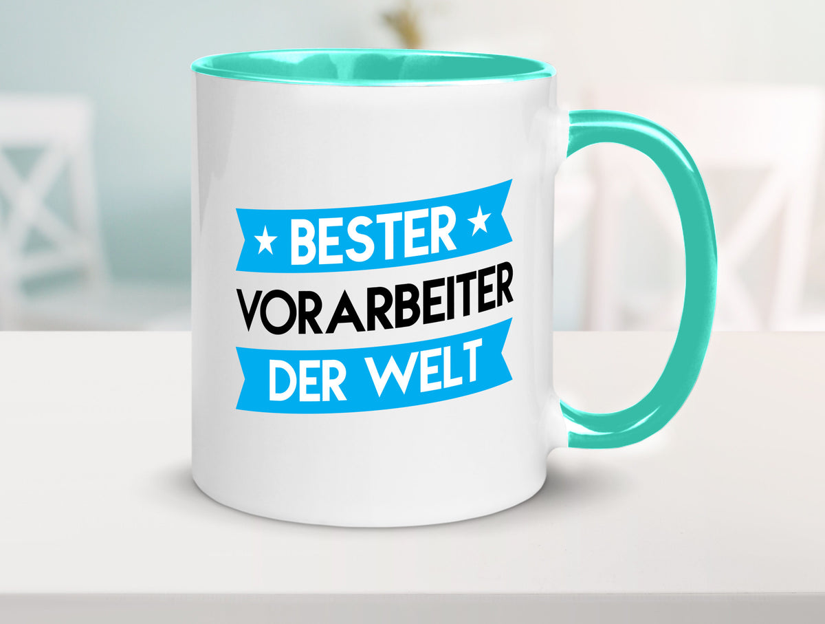 Bester Vorarbeiter | Kollege Teamleiter lustiger Spruch Geschenk Arbeit Tasse