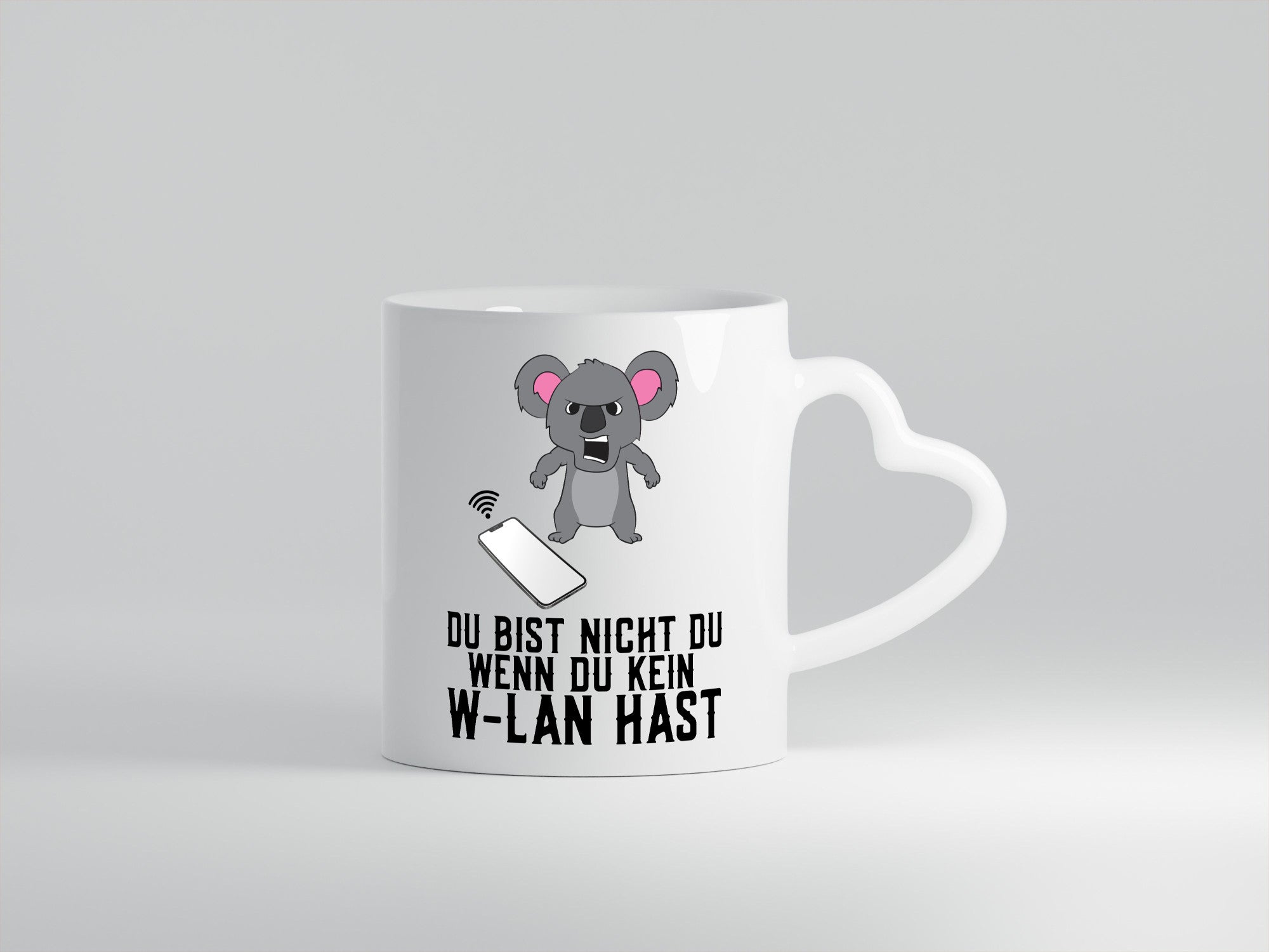 Du bist nicht | wütender Bär WLAN Computer Nerd Geschenkidee Humor Tasse