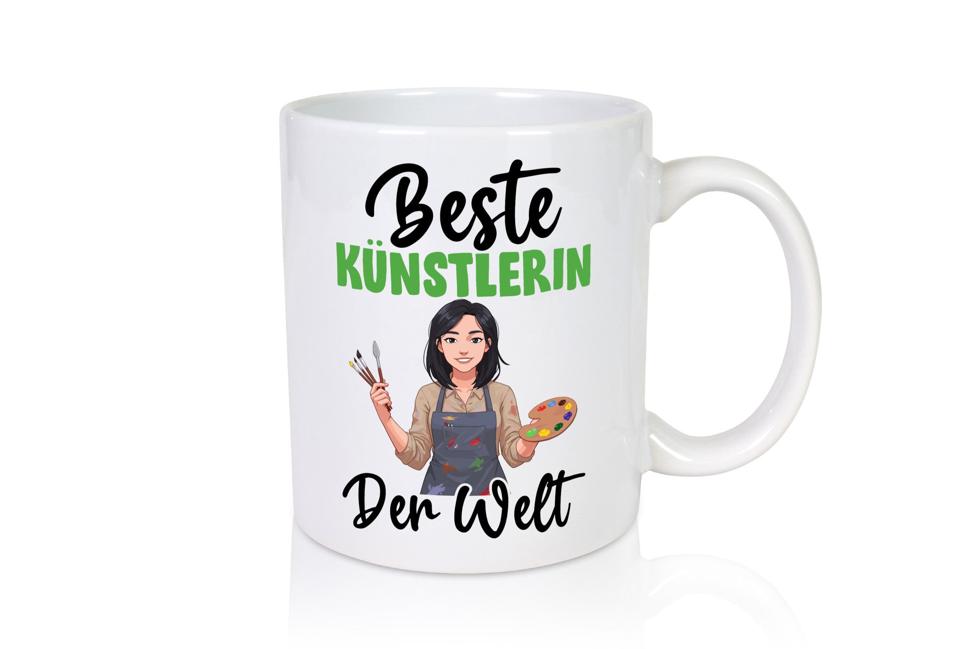 Beste Künstlerin| Kunst Geschenk Humor Geschenkidee lustiger Spruch Tasse