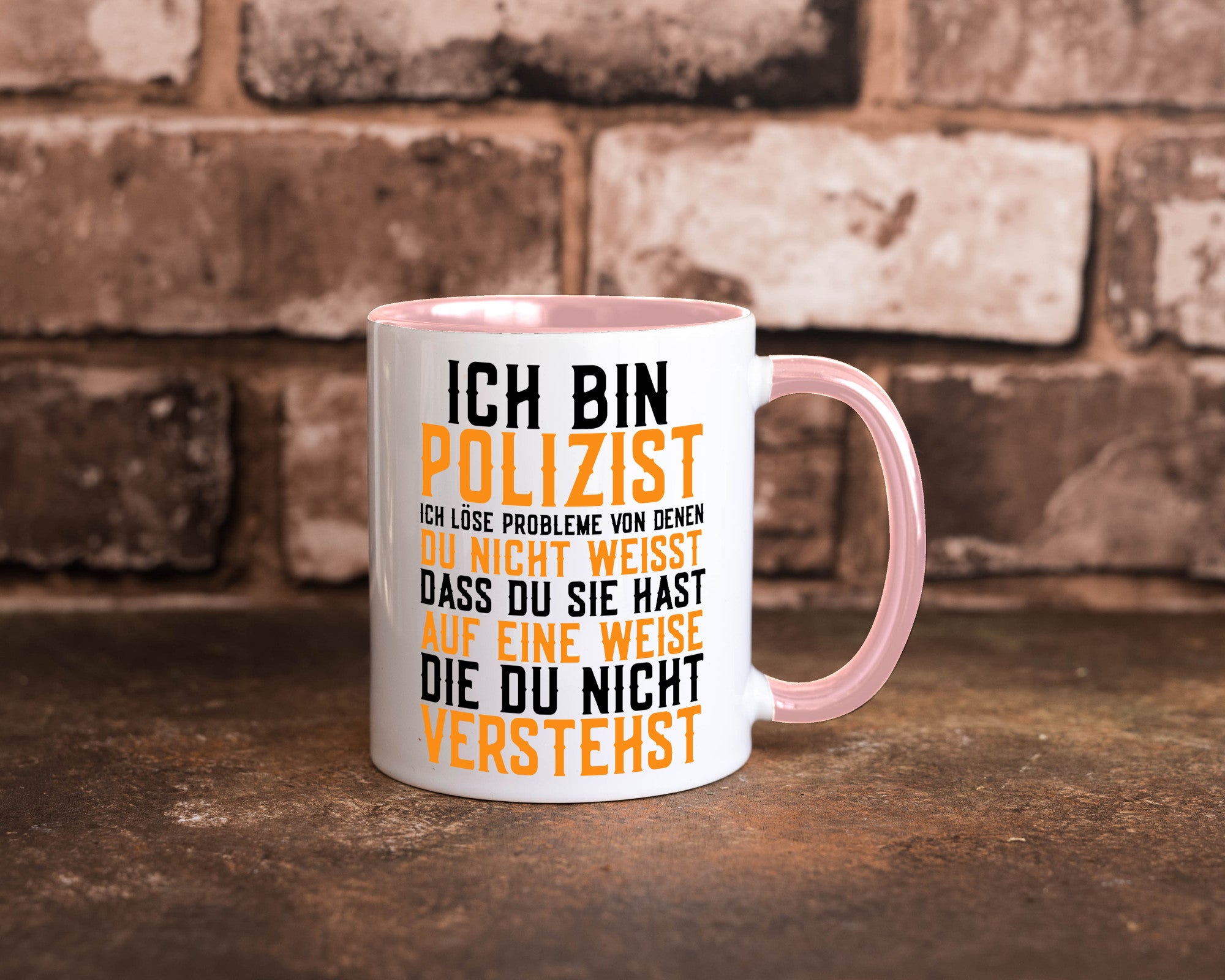 Ich bin Polizist | Polizei Beruf Job lustiger Spruch Geschenk Arbeit Kollegen