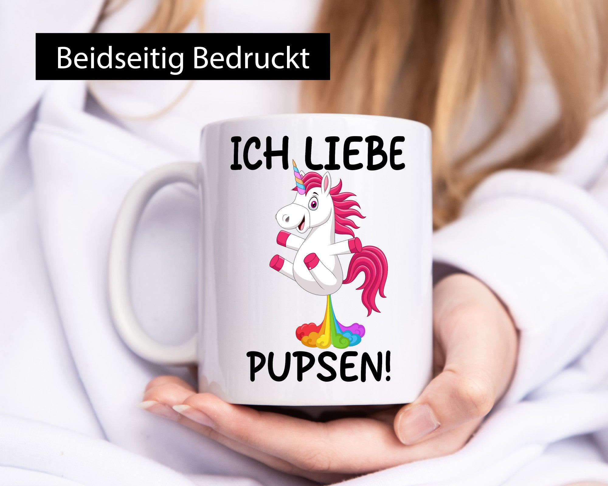 Ich liebe Pupsen | Einhorn Pupsendes Geschenk Humor Geschenkidee lustiger
