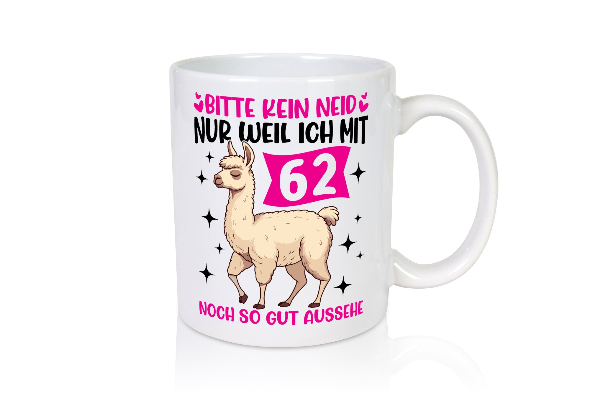 62. Geburtstag | 62 Jahre Lama gut aussehen lustiger Spruch Geschenk