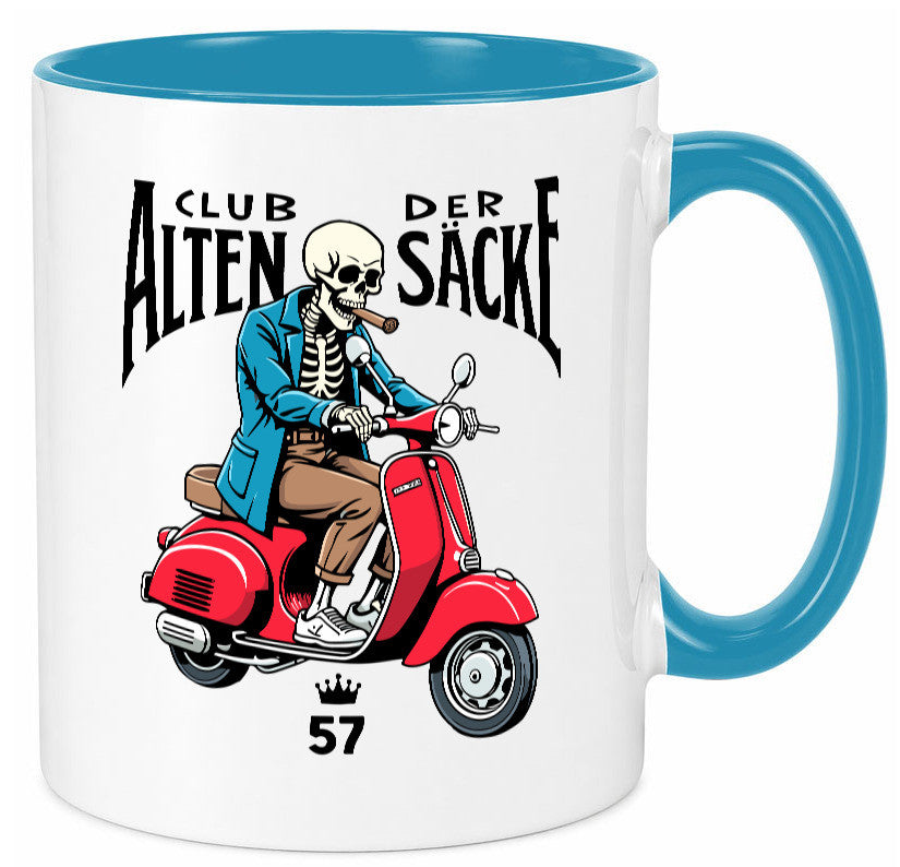 57. Geburtstag | 57 Jahre Club der alten Säcke v2 Geschenk Geschenkidee Tasse