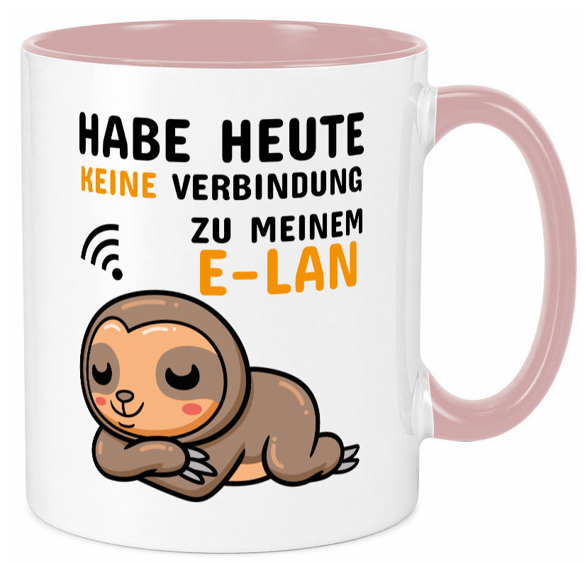Keine Verbindung lustig Humor Geschenkidee Geschenk Tasse