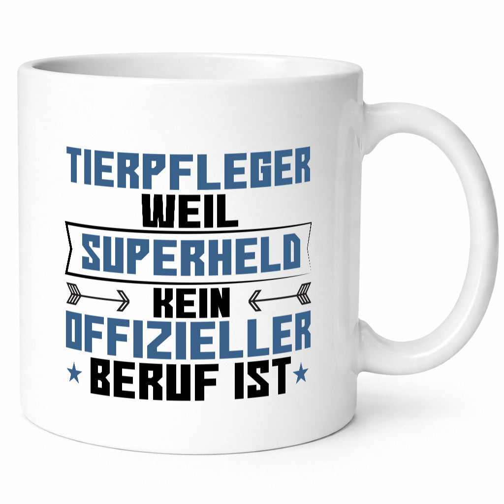 Superheld Tierpfleger | Pflegeberuf Tierheim Geschenk Arbeit Kollegen Büro