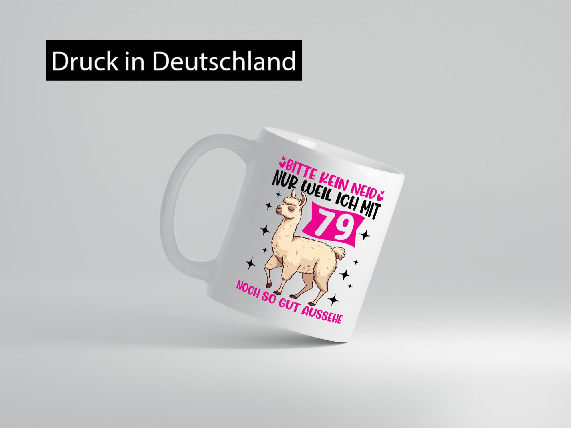 79. Geburtstag | 79 Jahre Lama gut aussehen lustig Geschenkidee Geschenk Tasse