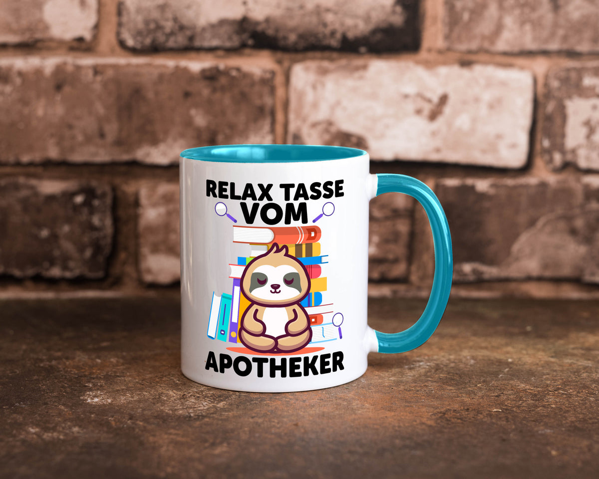 Relax Tasse: Apotheker | Apotheke Pharmazie lustiger Spruch Geschenk Humor