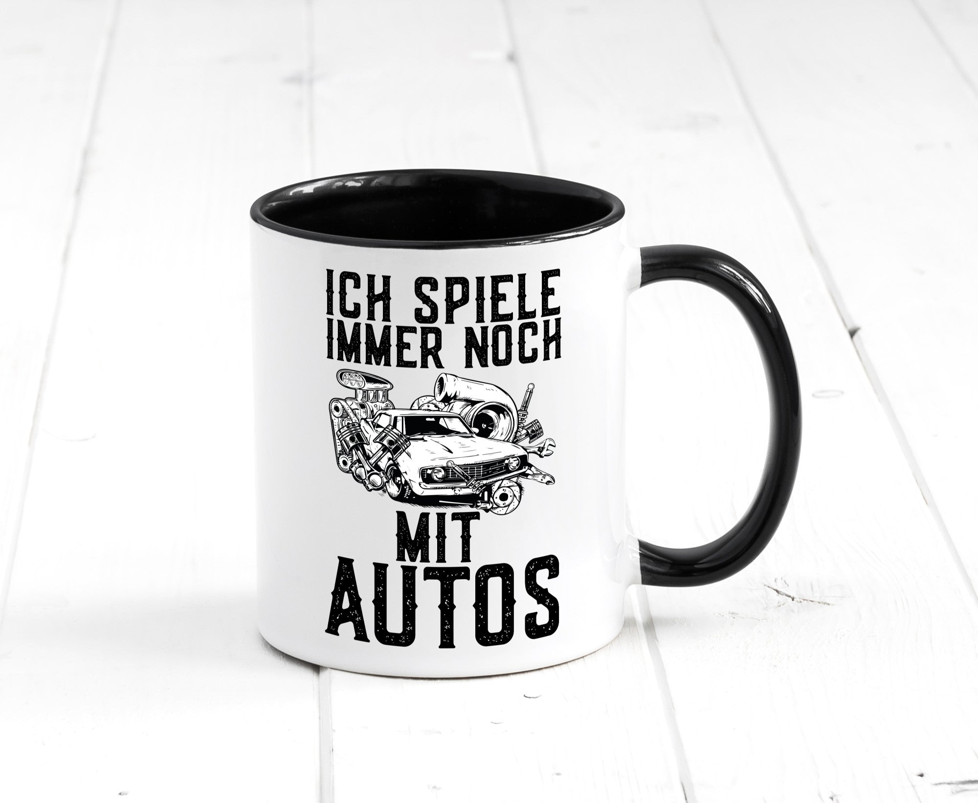 Spiele noch mit Autos | Werkstatt Werkzeug Mechaniker lustiger Spruch Geschenk