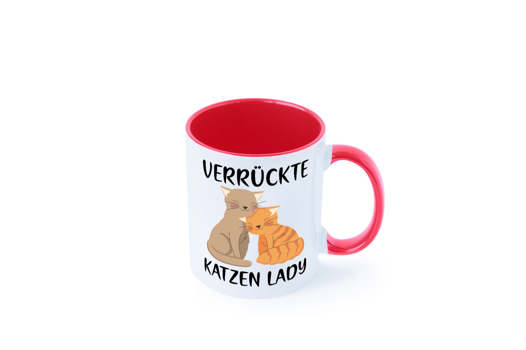 Verrückte Katzen Lady | Ich liebe Katzenliebhaber Geschenk Tierliebhaber Humor