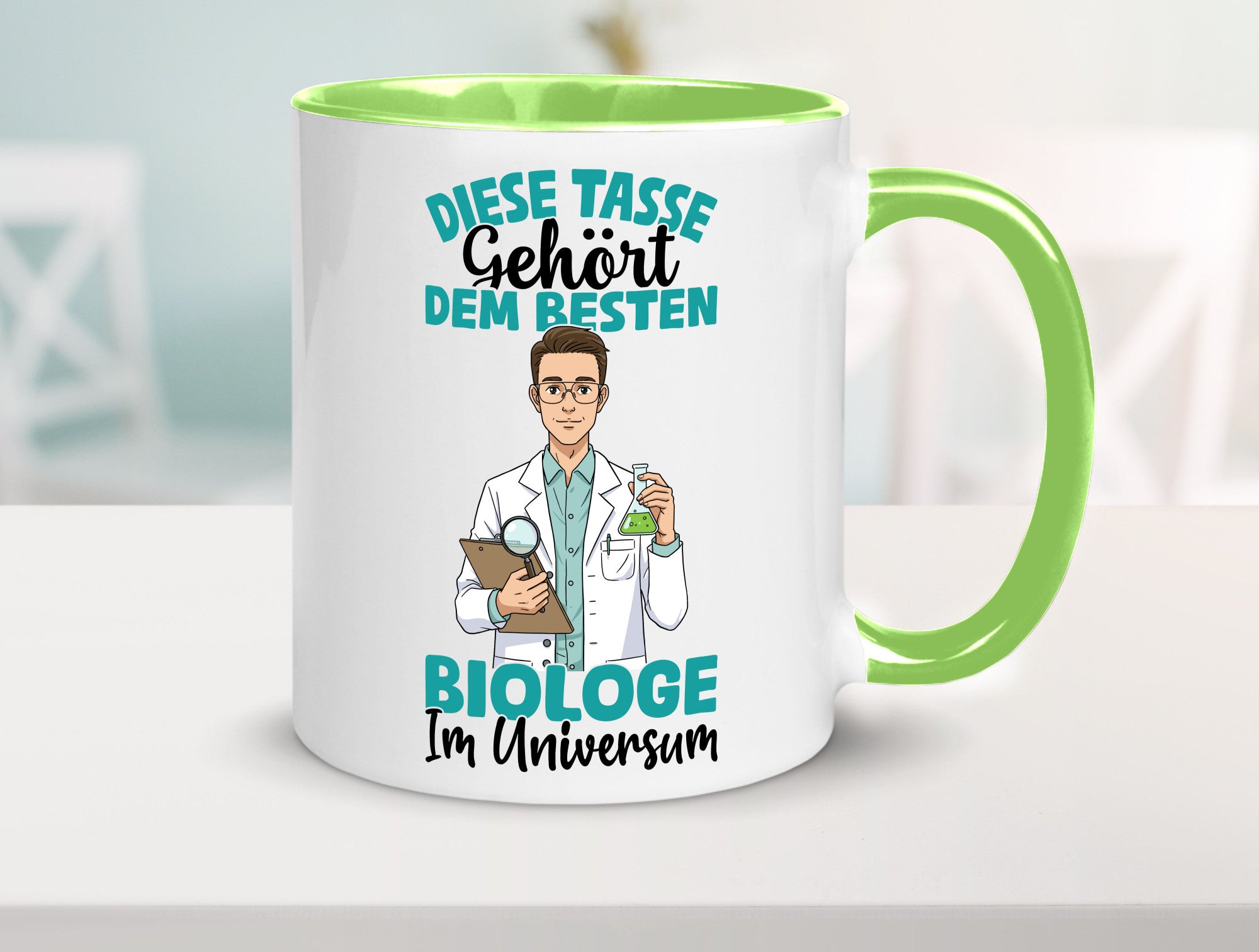 Im Universum: Biologe | Biologie Naturforscher Humor Geschenkidee Tasse