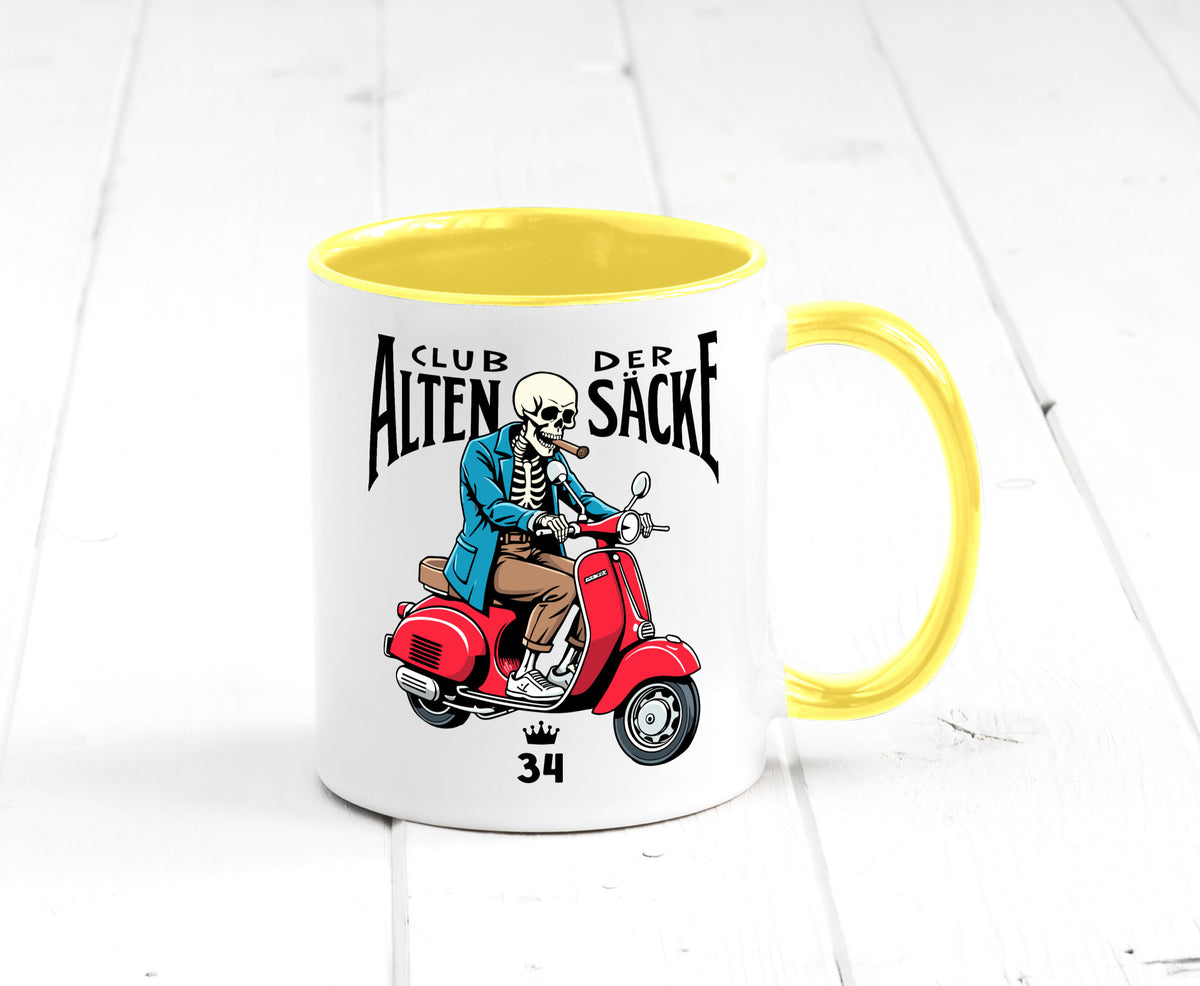 34. Geburtstag | 34 Jahre Club der alten Säcke lustiger Spruch Geschenk Tasse